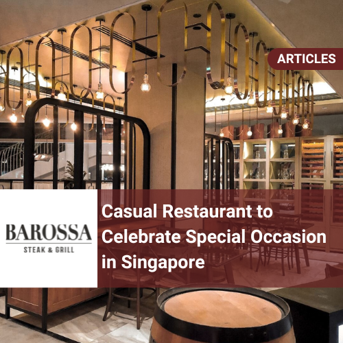 Casual Restaurant to Celebrate Singapore