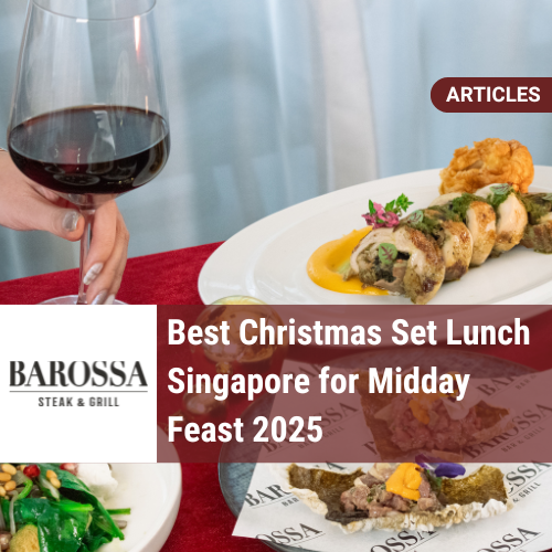 Best Christmas Set Lunch Singapore 2025