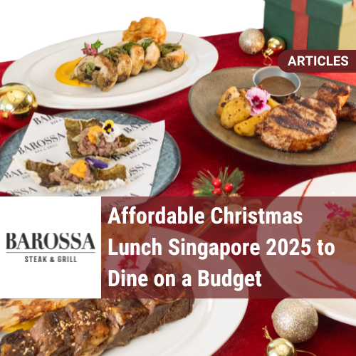 Affordable Christmas Lunch Singapore 2025