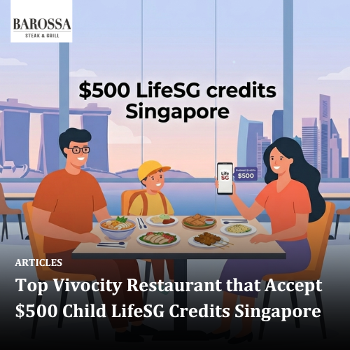 Top Vivocity Restaurant that Accept $500 Child LifeSG Credits Singapore