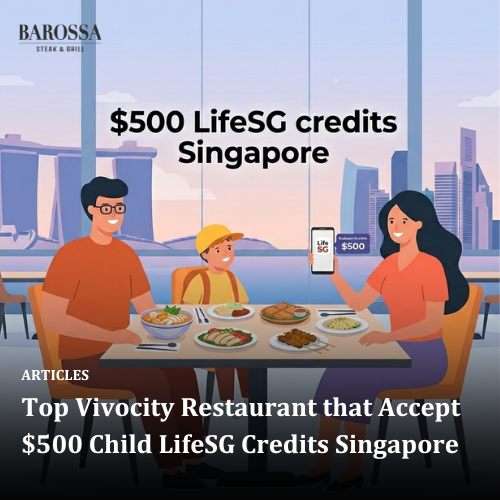 Top Vivocity Restaurant that Accept $500 Child LifeSG Credits Singapore