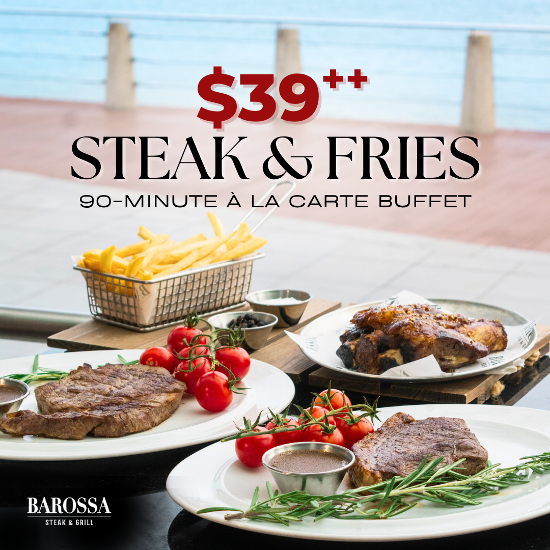 Endless Steaks by       the Sea