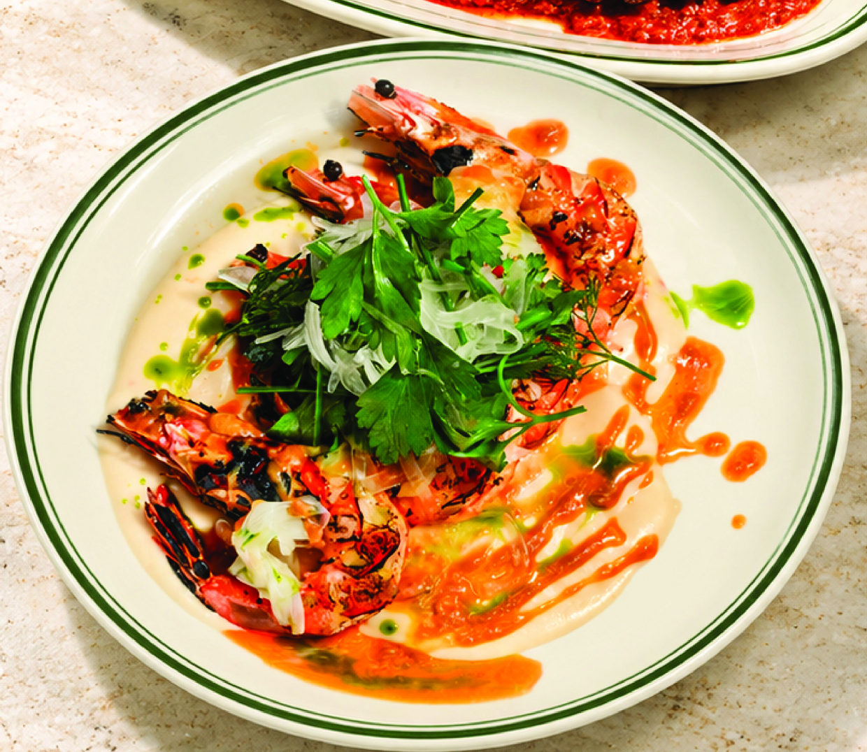 Barosa Grilled King Tiger prawns