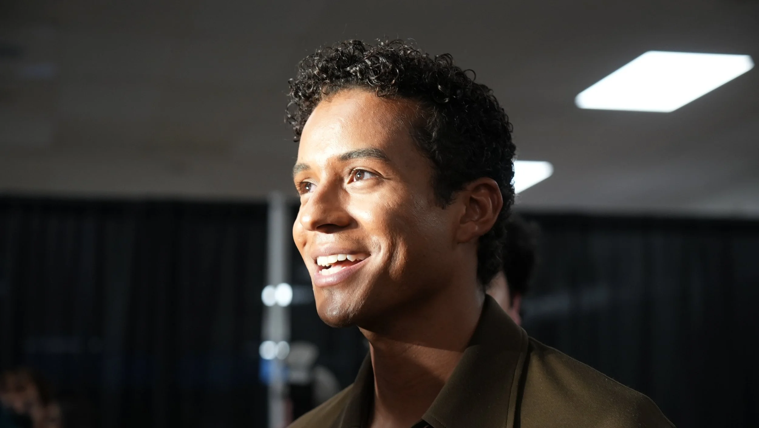 Jafar on the Gary Black Carpet.JPG