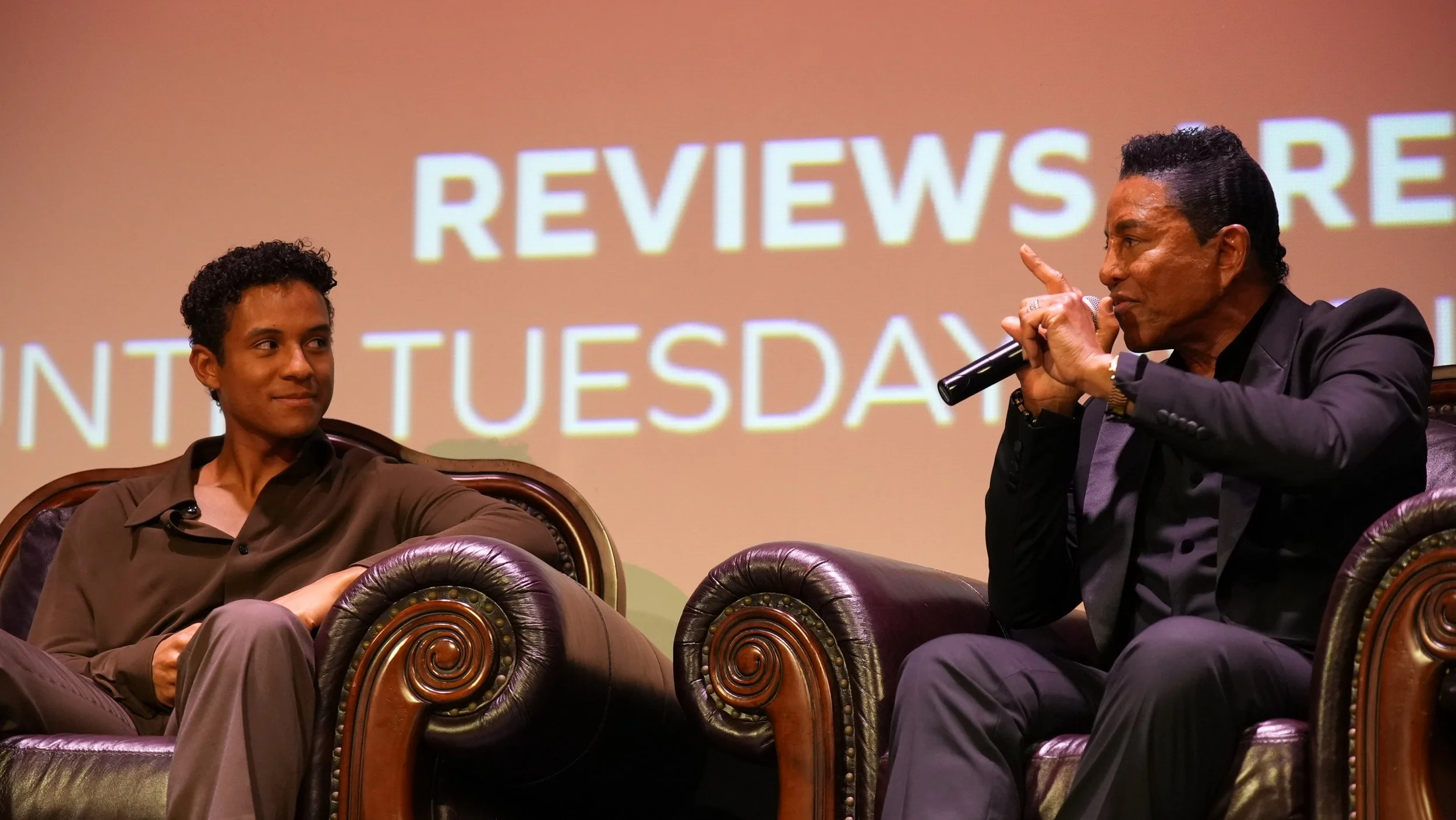 Jermaine and Jafar look at each other.JPG