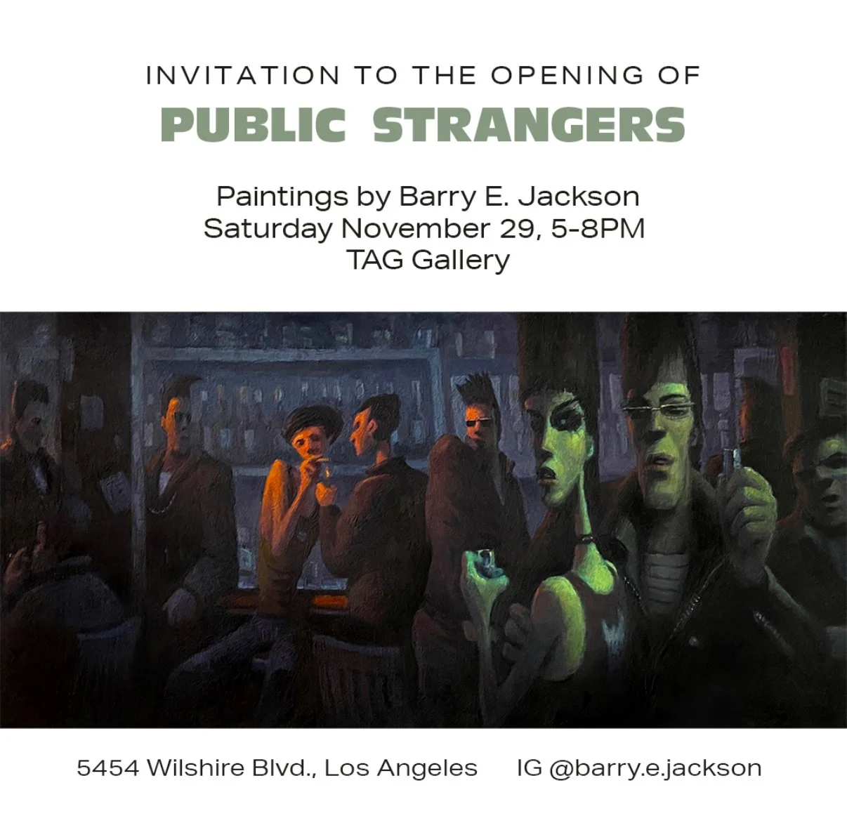 Barry E. Jackson | Public Strangers
