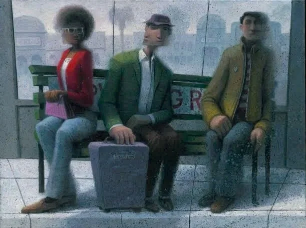 Three on a Bench