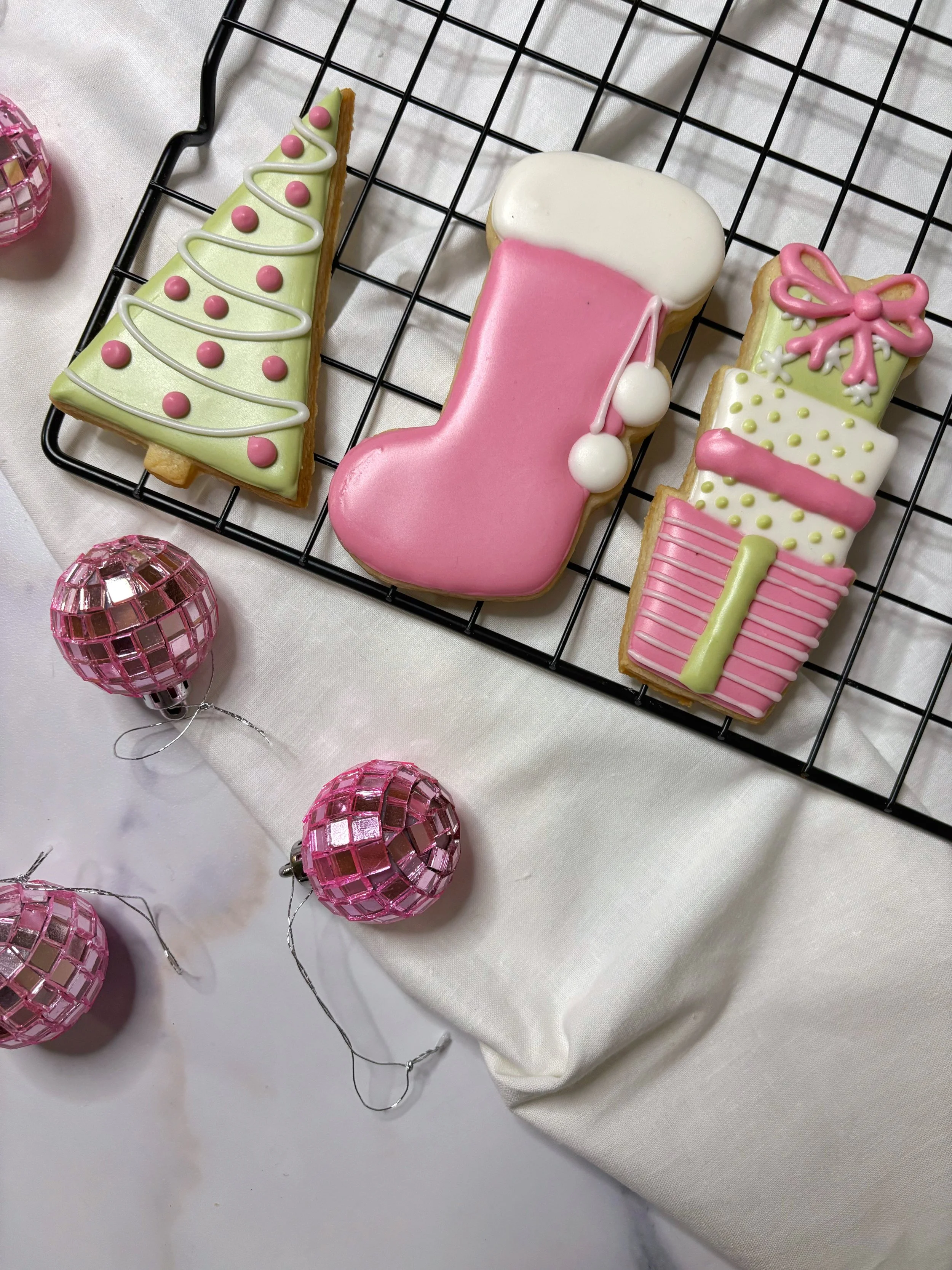 Classic Christmas Cookies - Set of 3