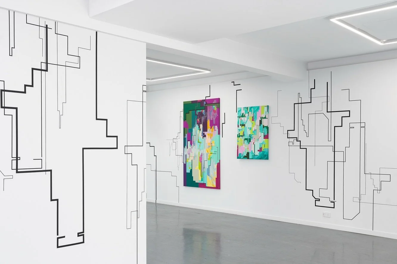 Are We There Yet? Currently showing at @linden_new_art by @merryntrevethan 📸