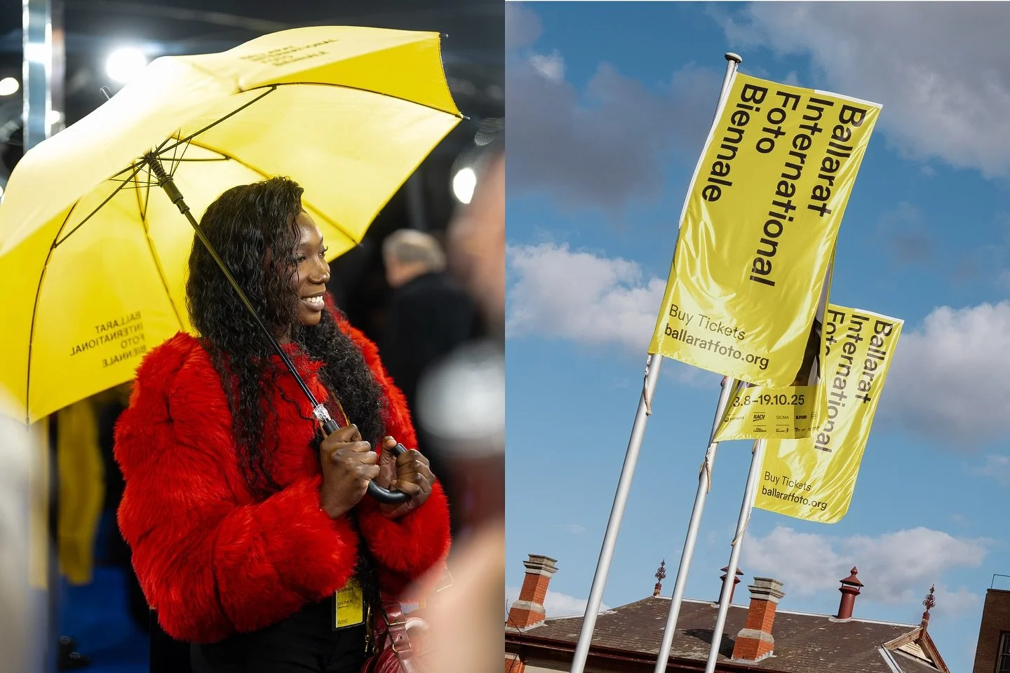 It was a pleasure to work with @ballaratfoto to capture the opening weekend festivities of the 11th Ballarat International Foto Biennale 💛 Gosh I love my job!!!!