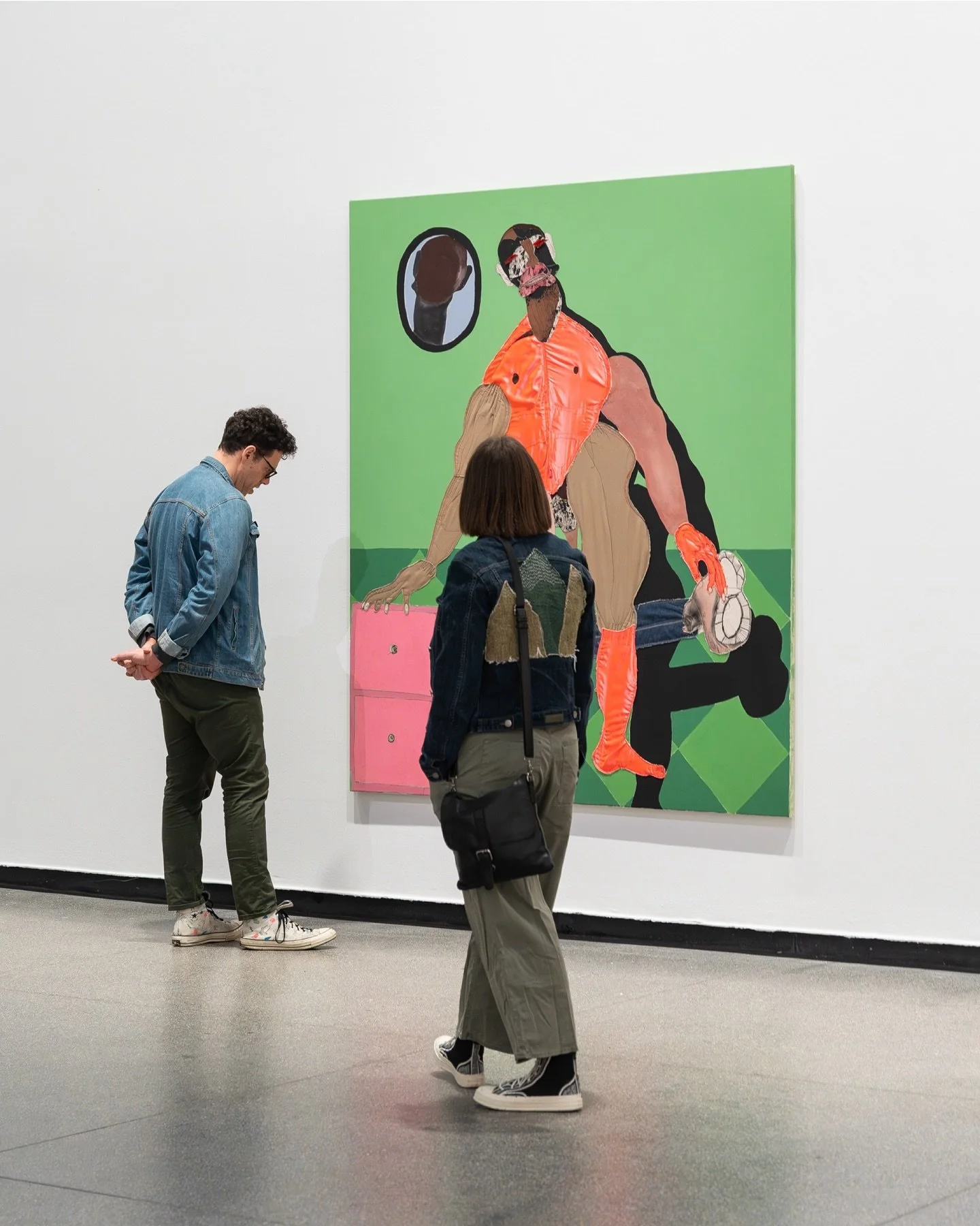 Last chance to see Tschabalala Self&rsquo;s exhibition &lsquo;Skin Tight&rsquo; this week at @acca_melbourne! 📸 by me