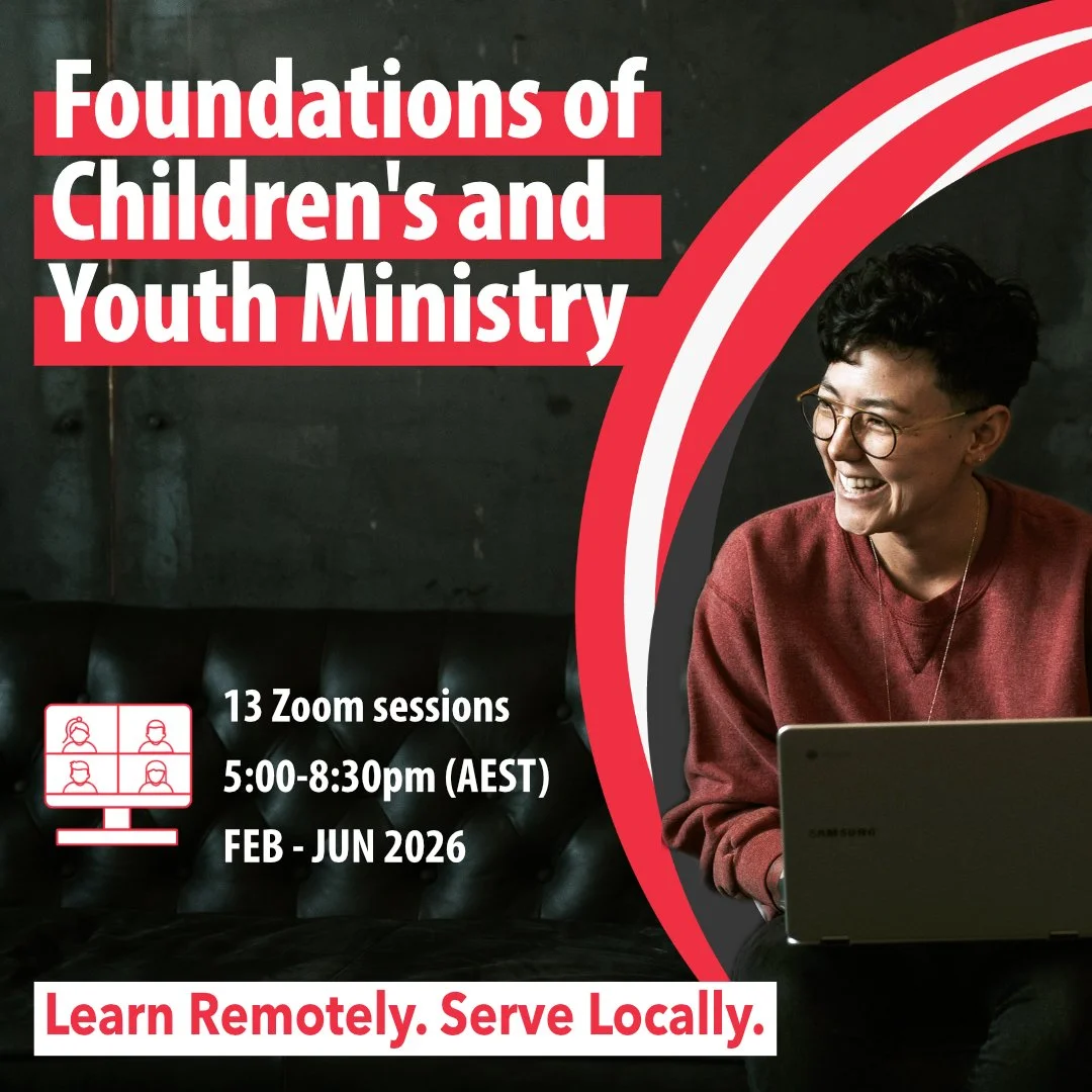 Foundations of Children's and Youth Ministry unit