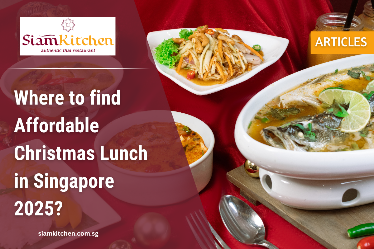 Affordable Christmas Lunch Singapore 2025