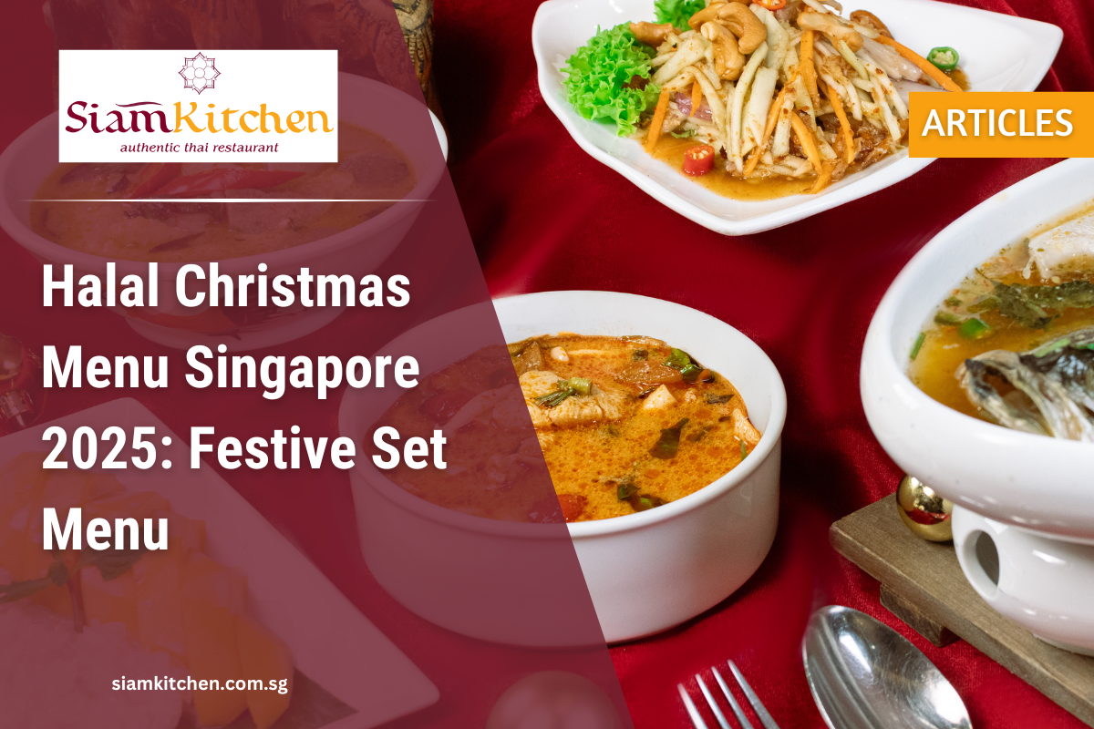 Halal Christmas Menu Singapore 2025