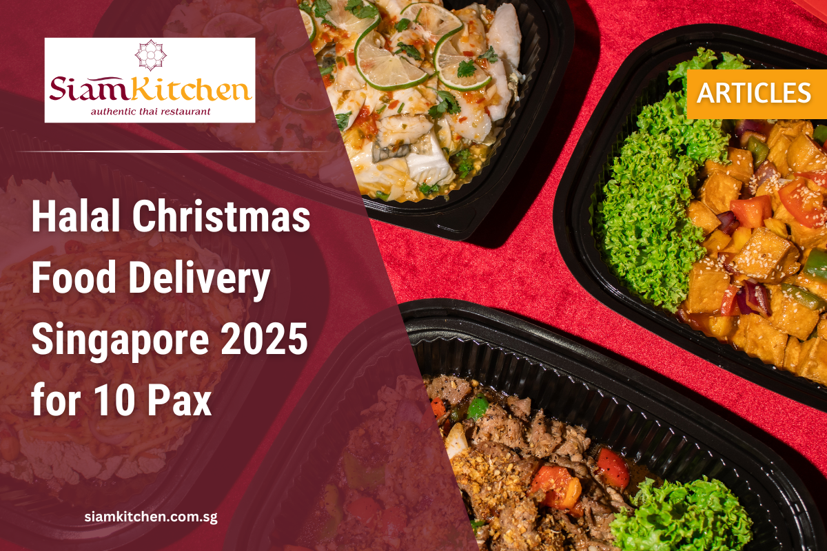 Halal Christmas Food Delivery Singapore for 10 Pax