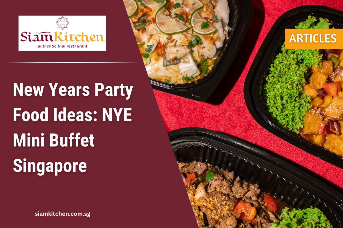 New Years Party Food Ideas: NYE Mini Buffet​ Singapore