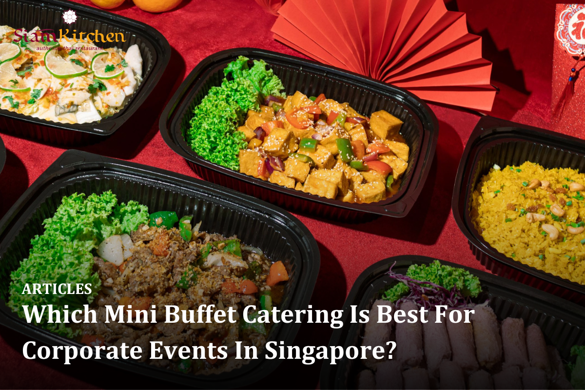 Mini Buffet Catering Best for Corporate Events in Singapore