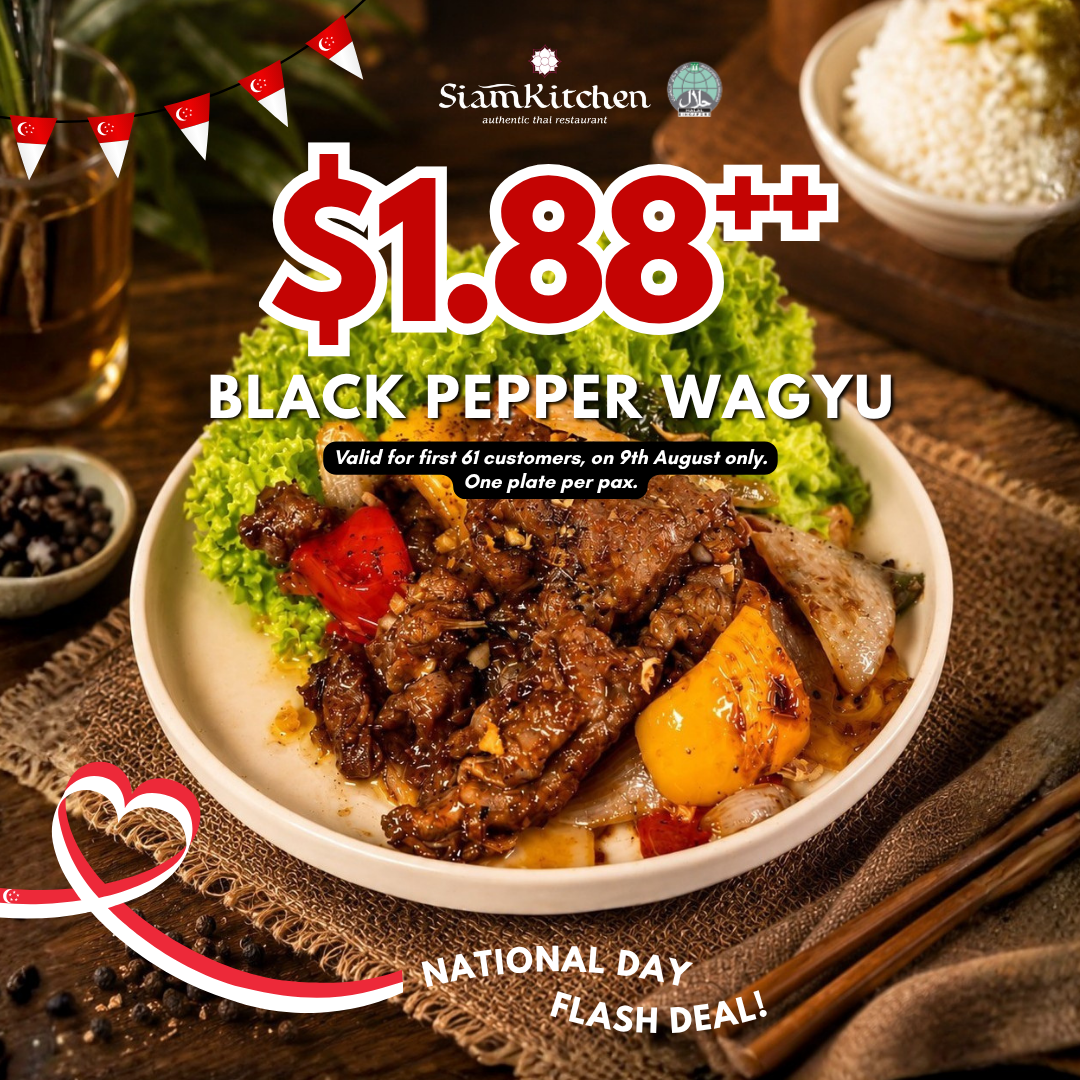 National Day flash deal (9 Aug ONLY)