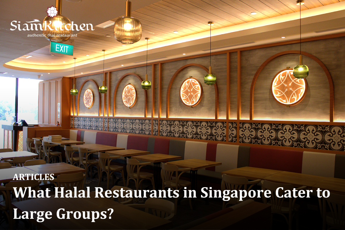 What Halal Restaurants in Singapore Cater to Large Groups?
