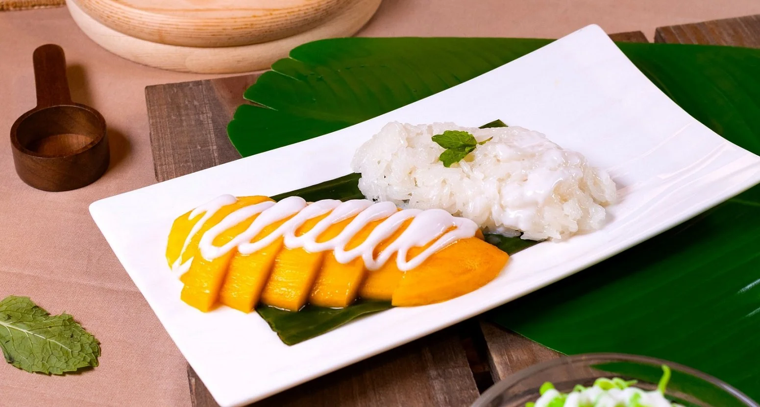 Mango Sticky Rice at Siam Kitchen
