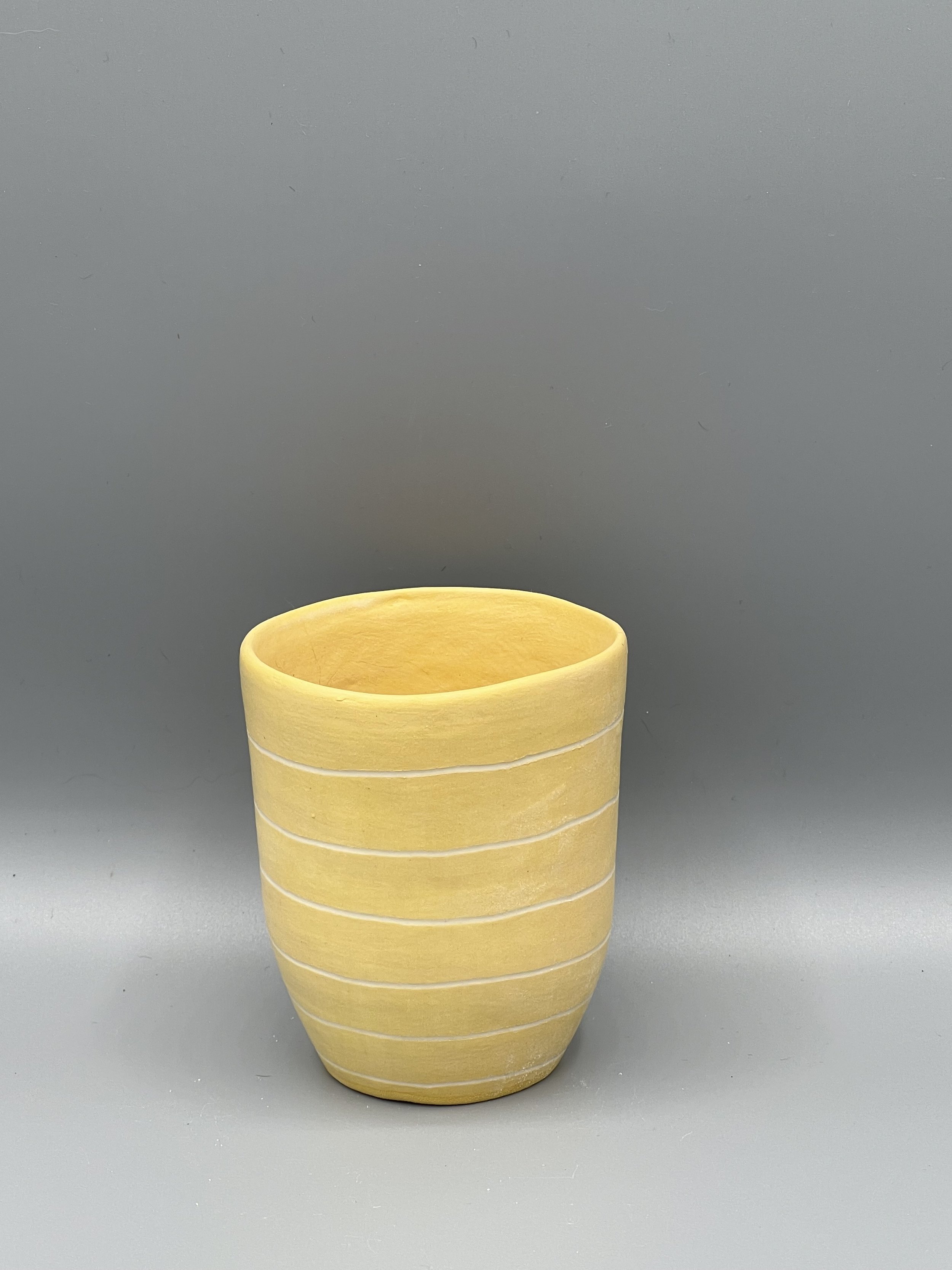 12_Stoneware Drinking Vessel_Pale ochre matt glazed_ horizontal_8x4.5_30.jpeg