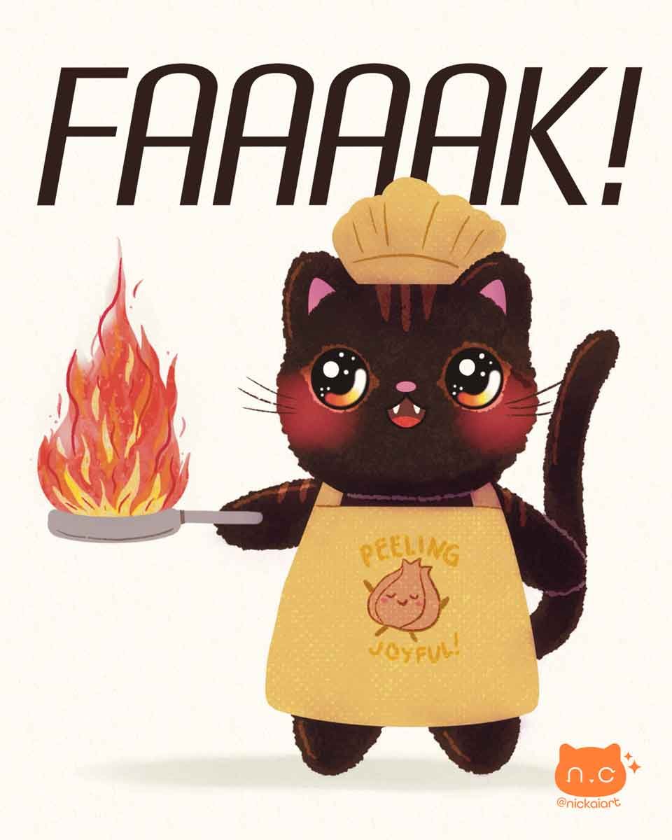  
  FAAAAK!  
 