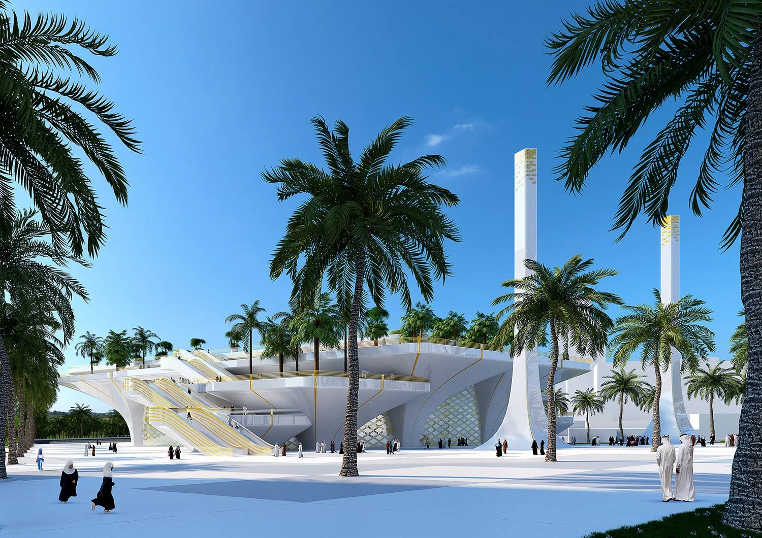 Dubai Oasis Mosque — Beltrame Studio