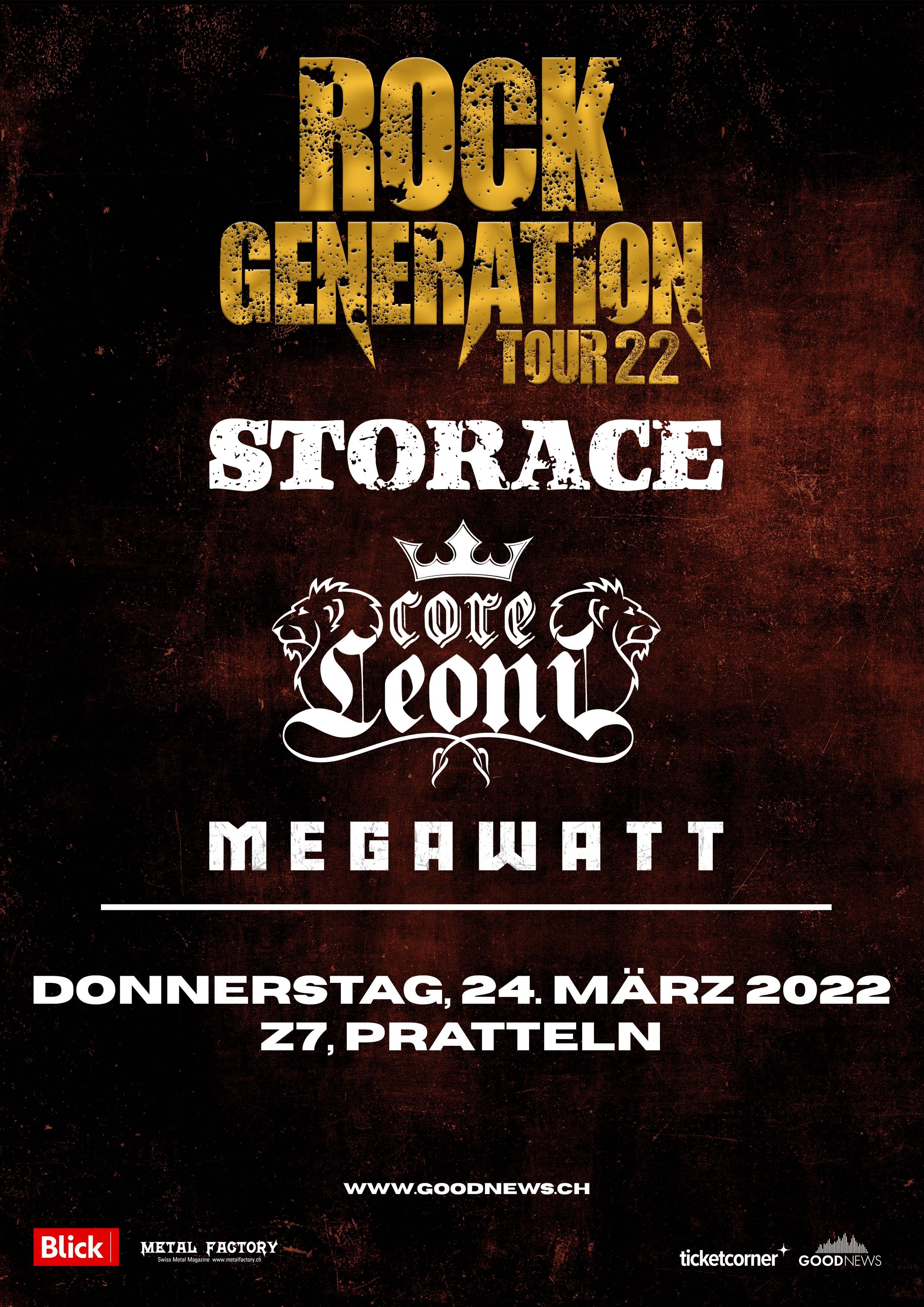 Rock Generation Tour 2022