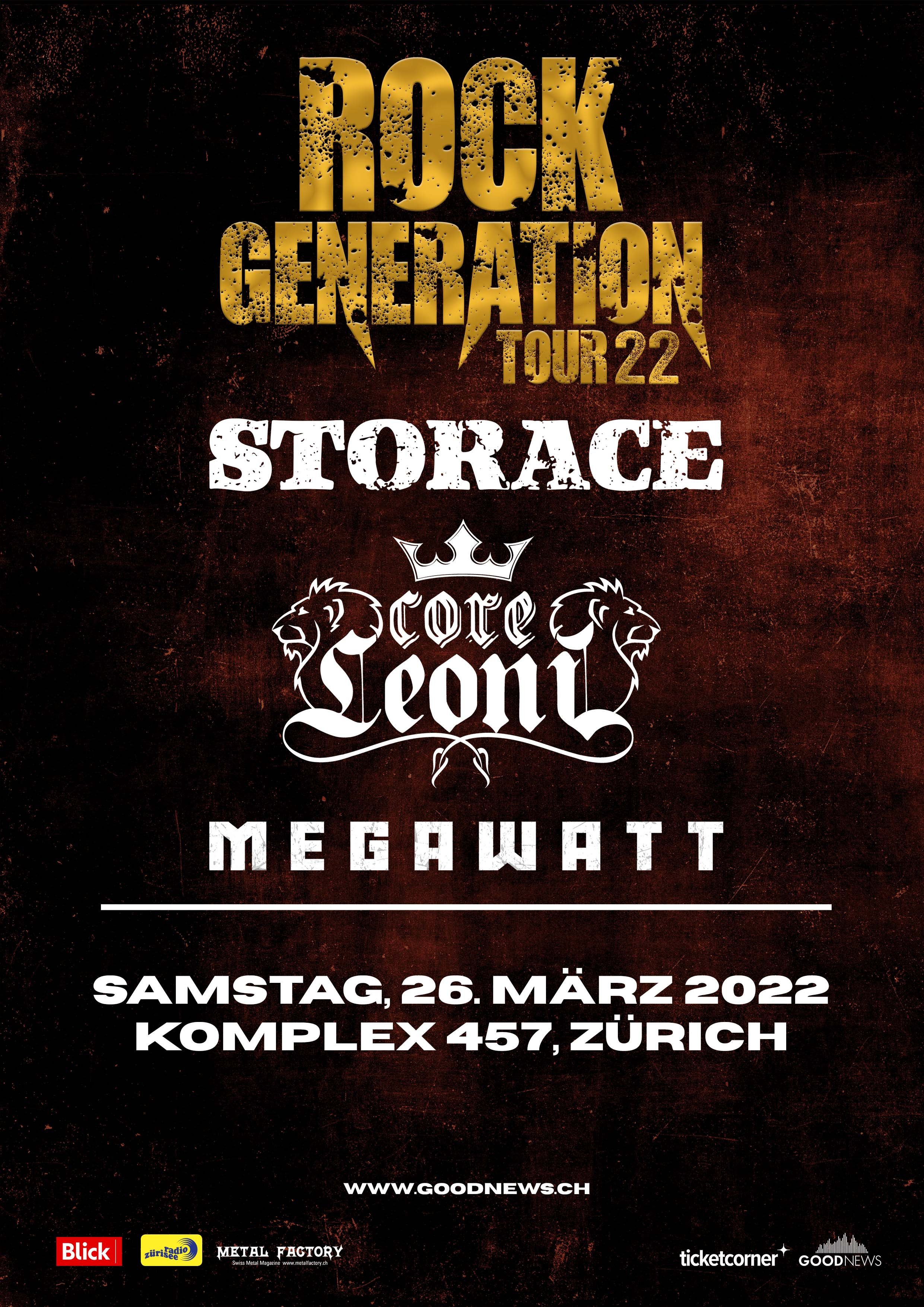 Rock Generation Tour 2022