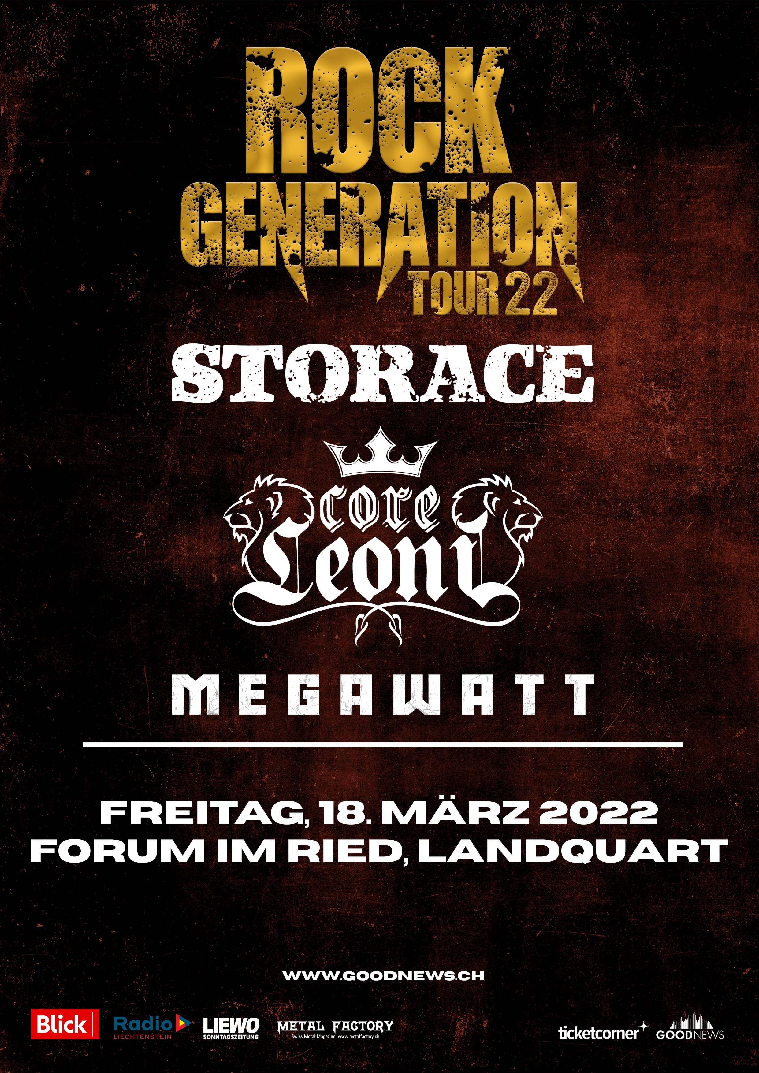 Rock Generation Tour 2022