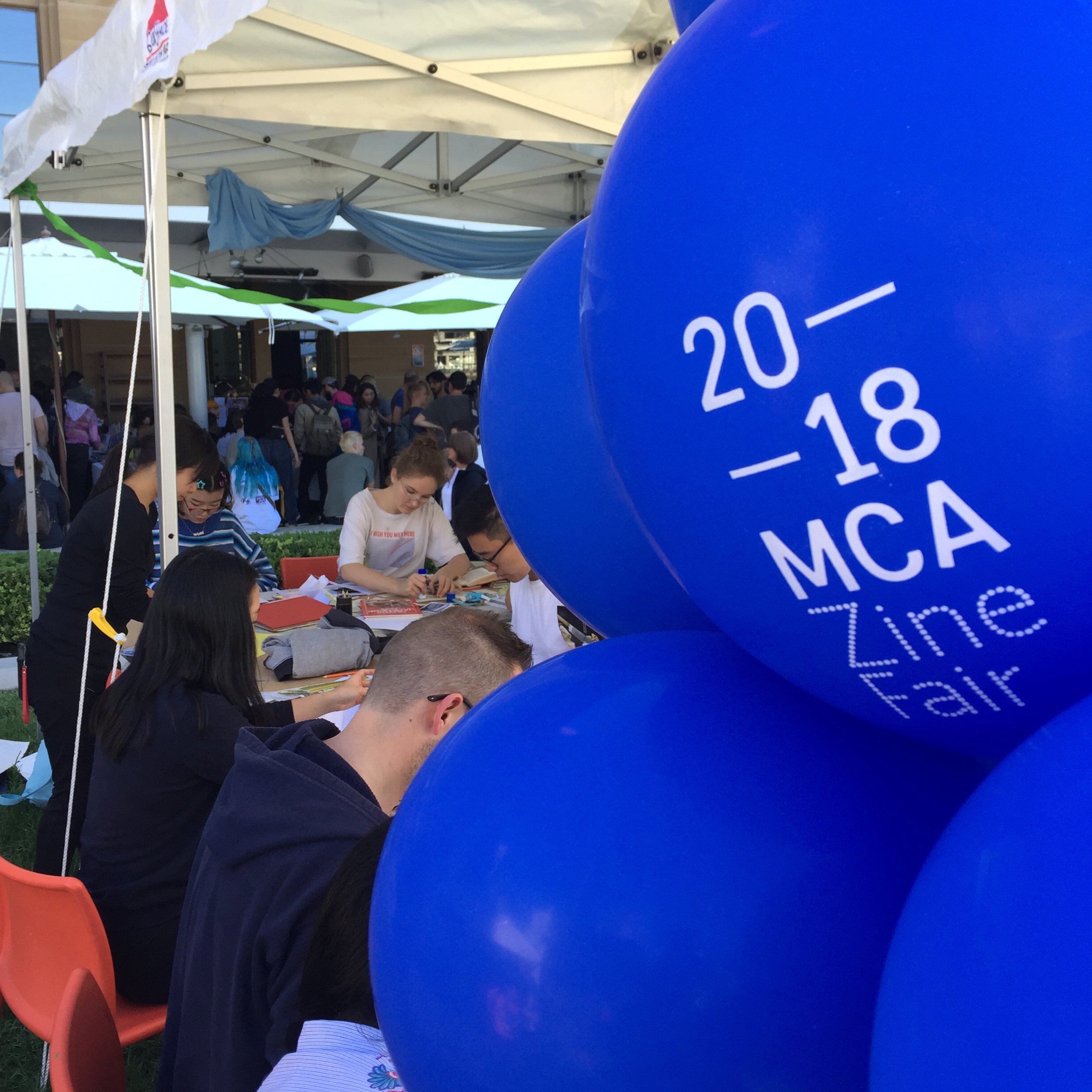MCA Zine Fair 'Collage Club' Workshop (2018)