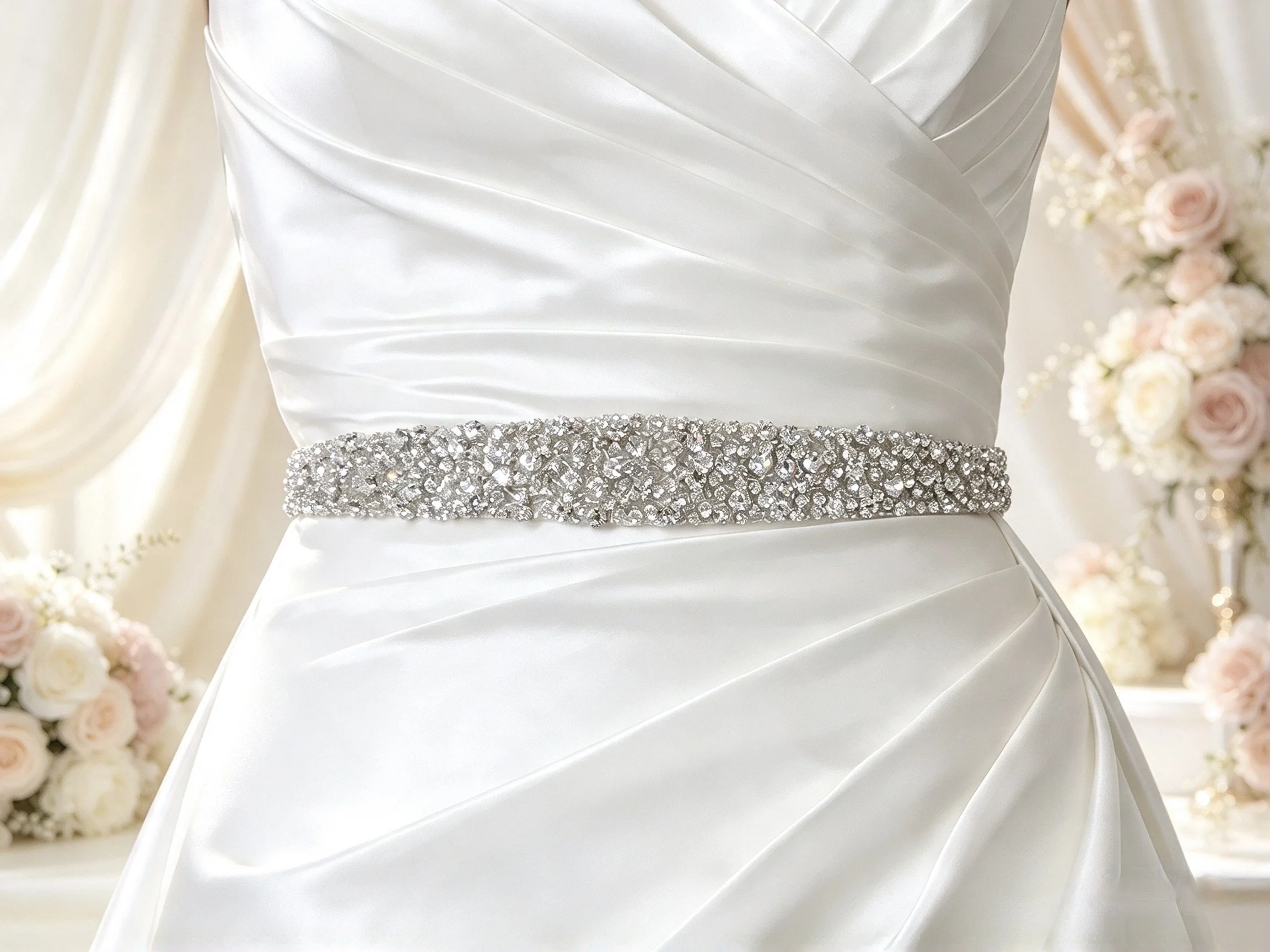 Diamante silver bridal belt.jpeg