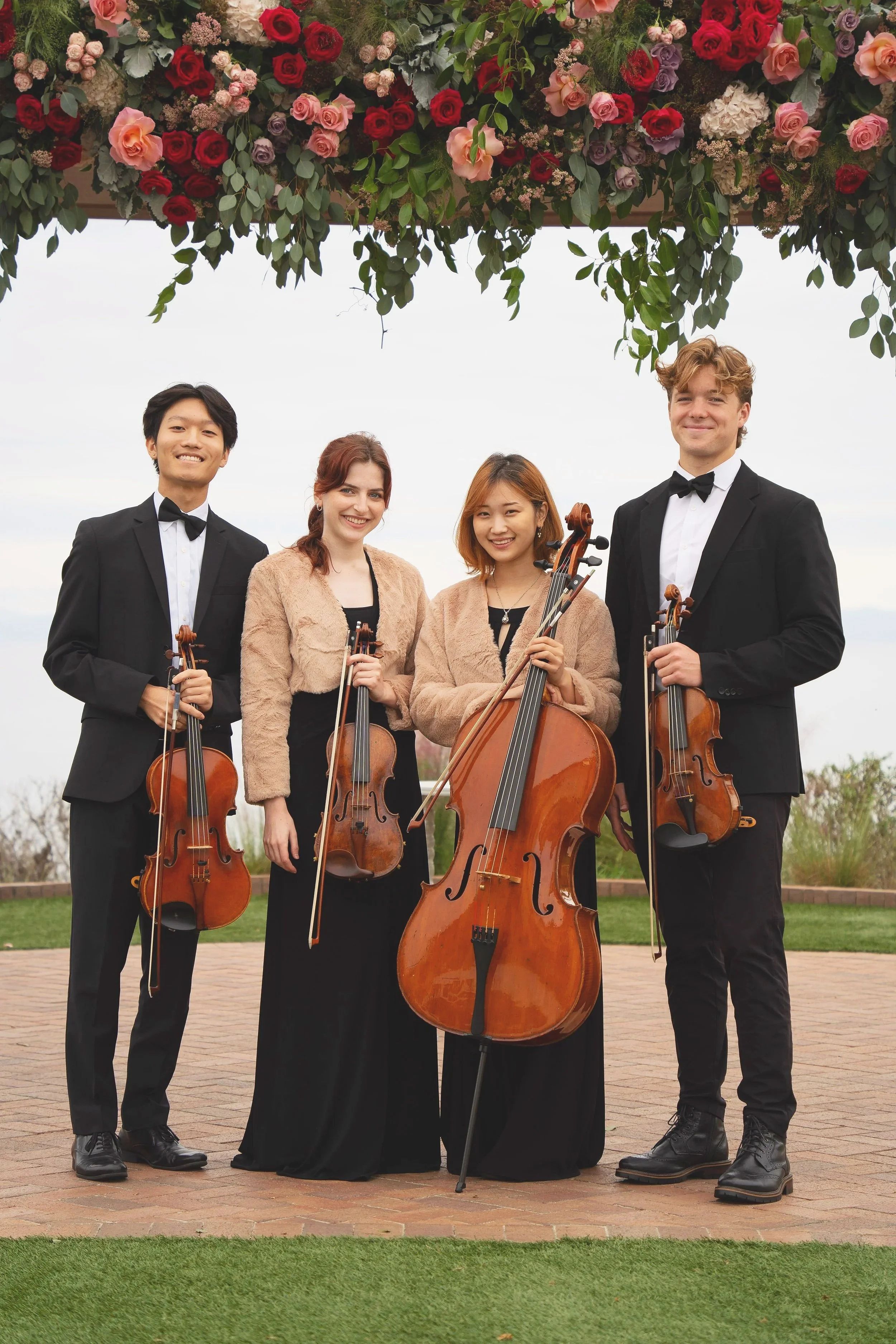 Pink Mozart musicians at Terranea Resort in Rancho Palos Verdes