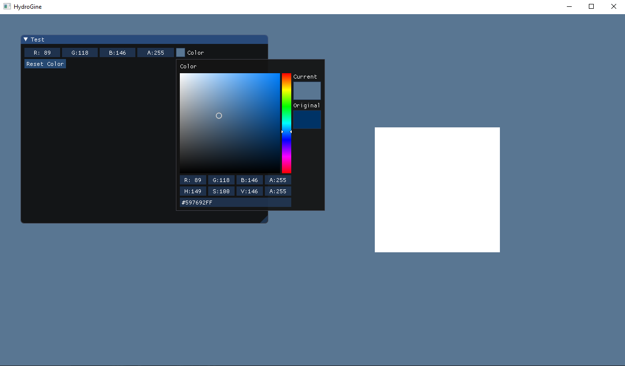 ImGUI implementation