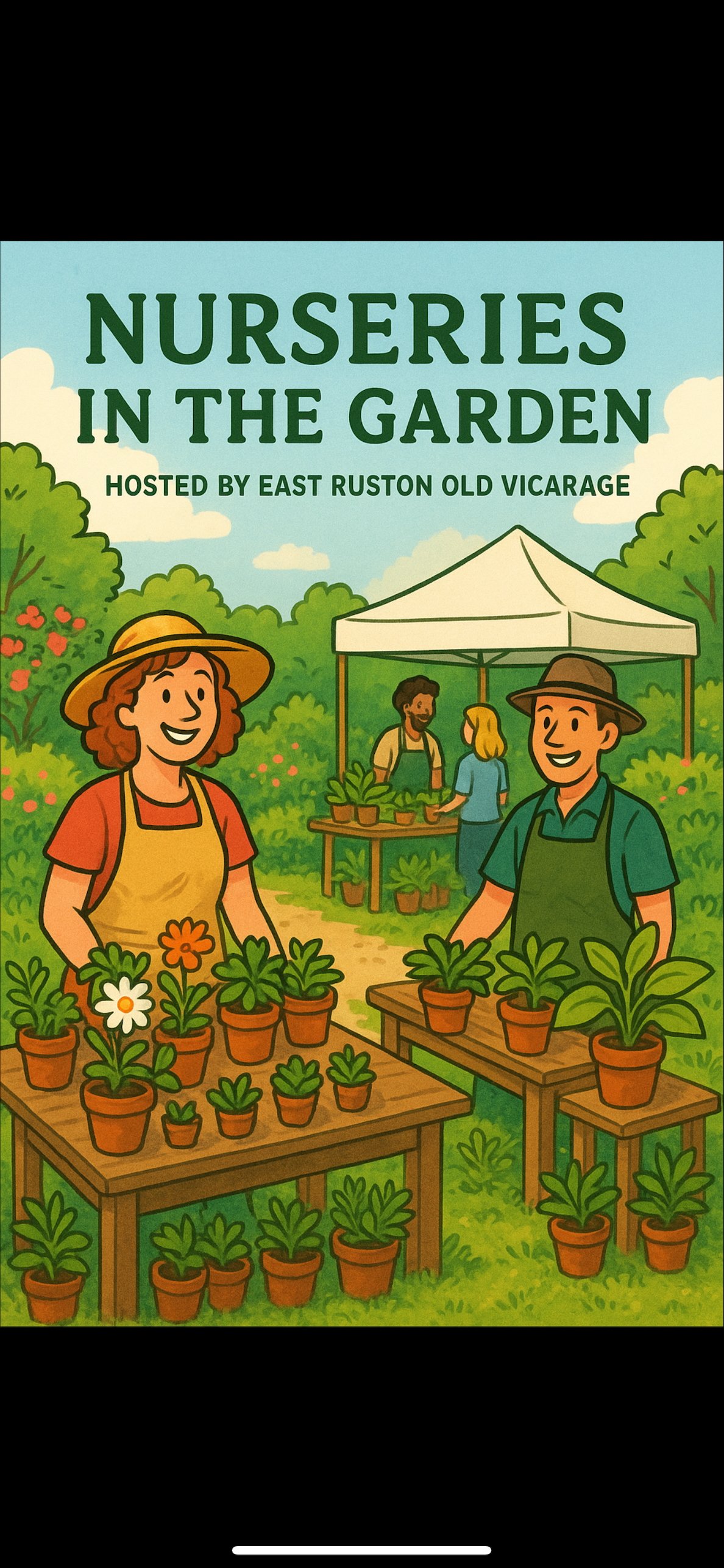 Nurseries in the Garden, hosted by East Ruston Old Vicarage.