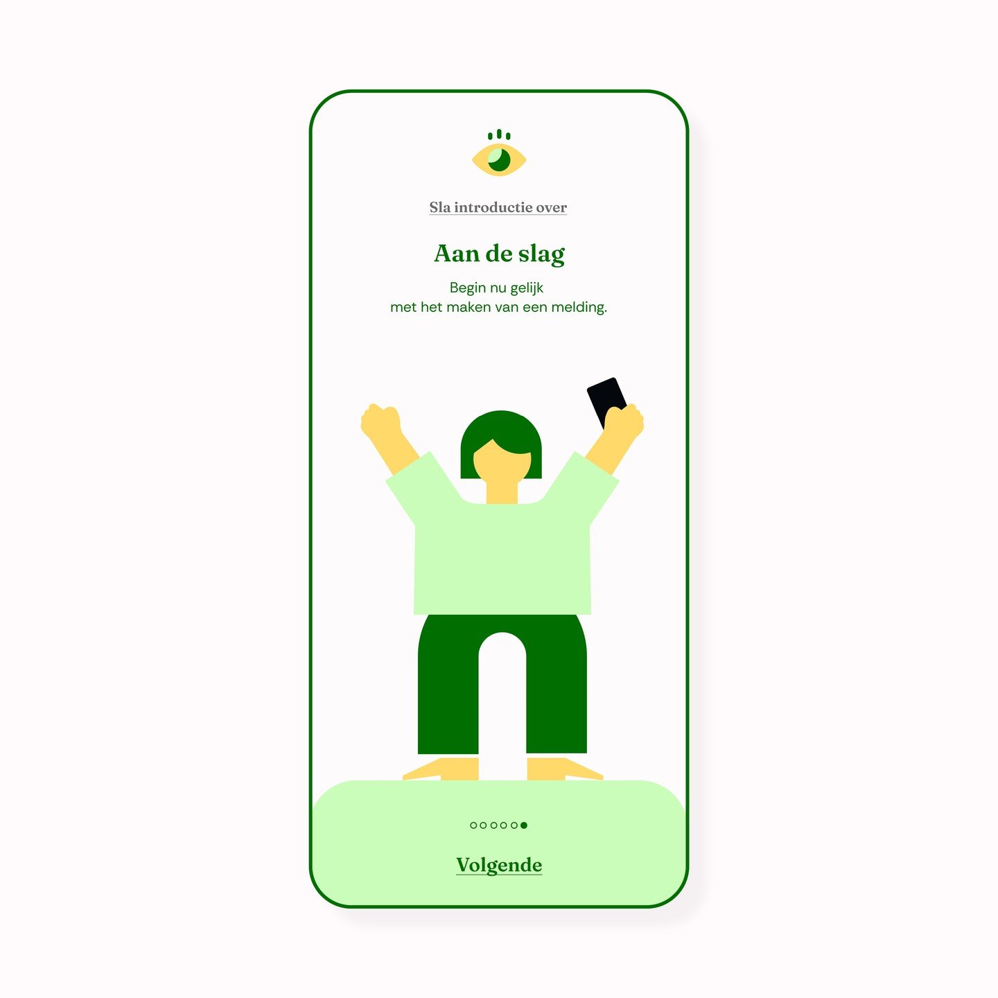 Voor de ontwikkeling van de Zo Gemeld app van Delta10 heb ik, als grafisch vormgever, mogen werken aan het ontwerp van verschillende schermen. 

Deze app biedt inwoners van Nederlandse Gemeenten een handige manier om meldingen te doen over bijvoorbee
