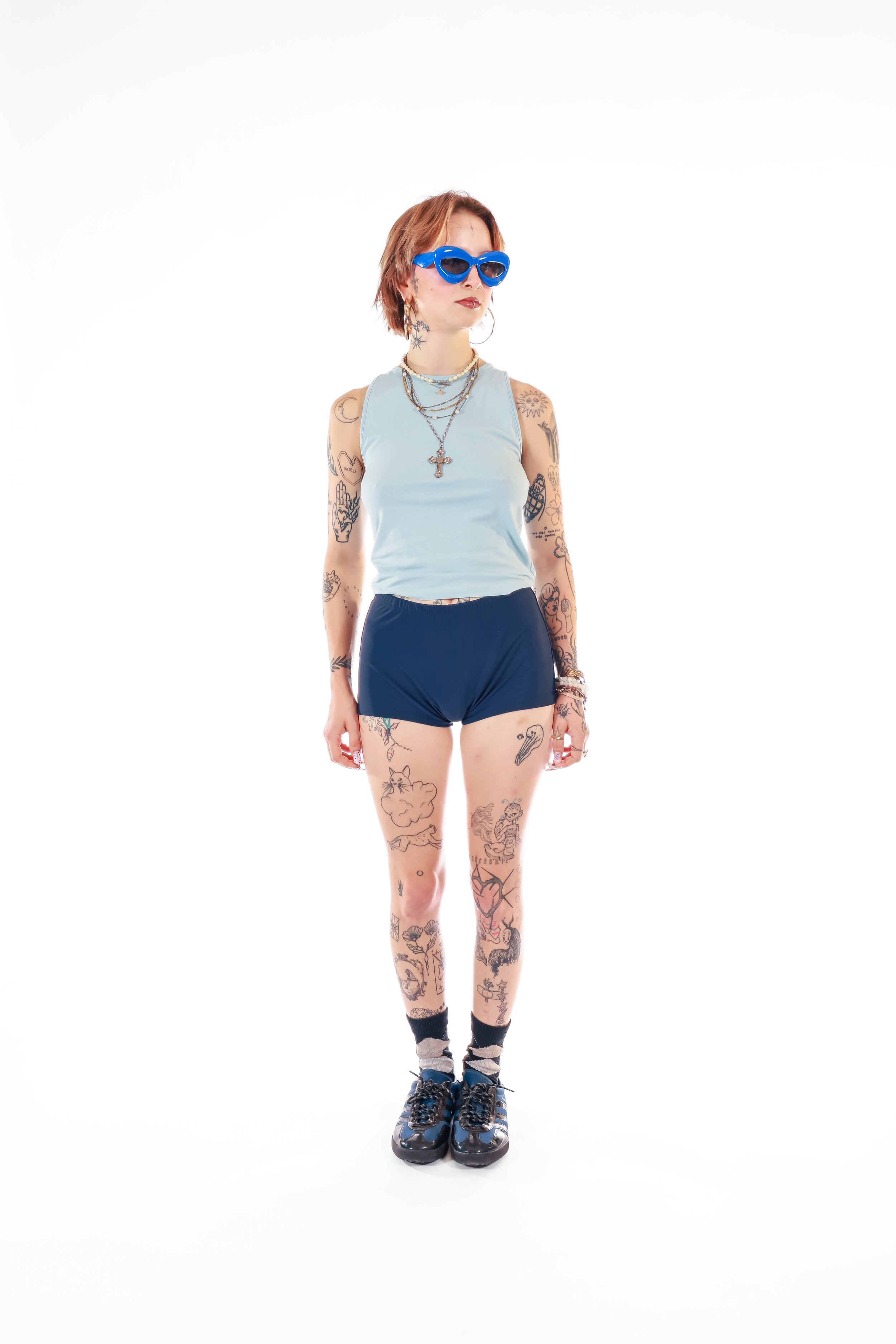 Athleisure blue Tanktop by Artistrybeing