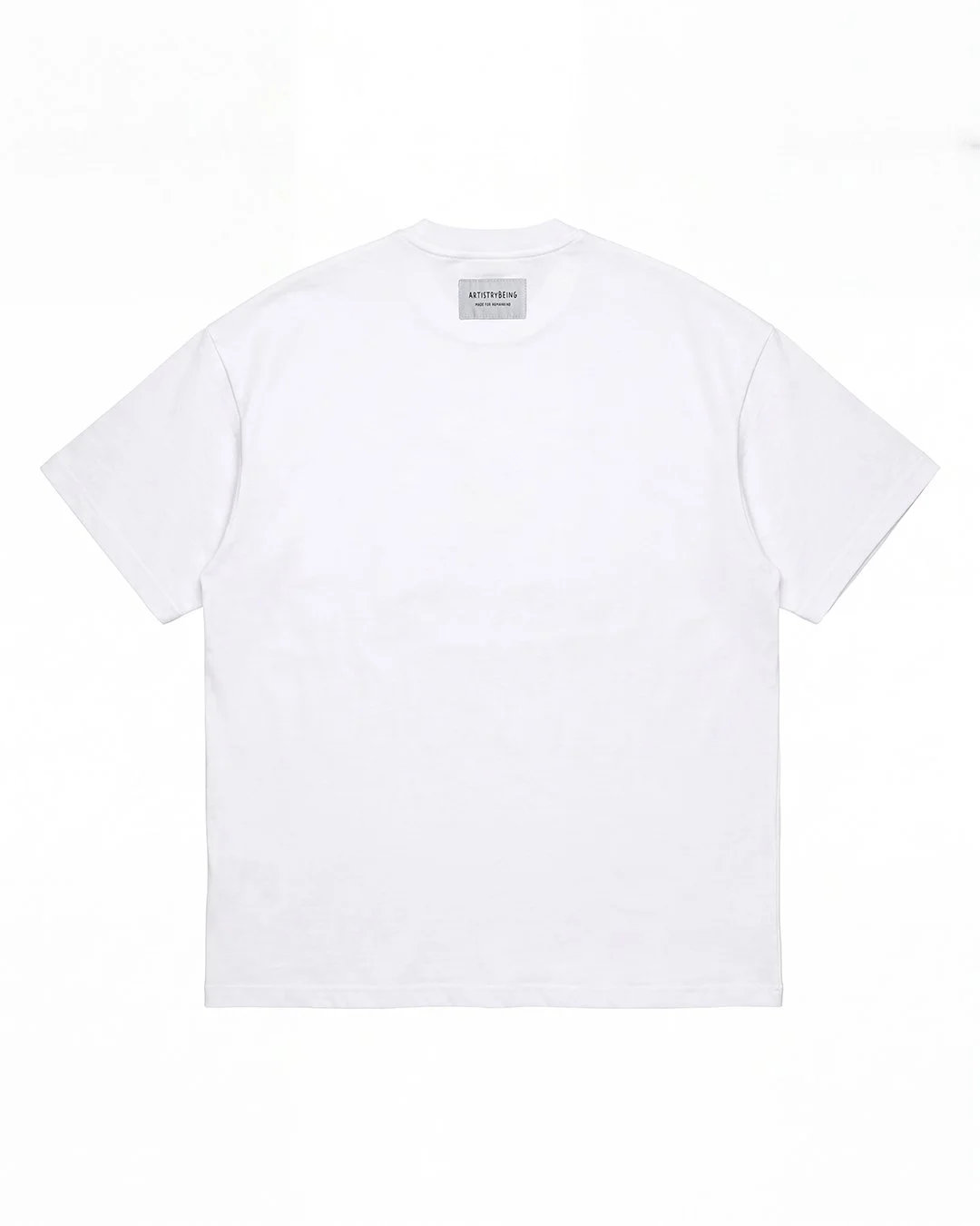 White Tshirt by Artistrybeing
