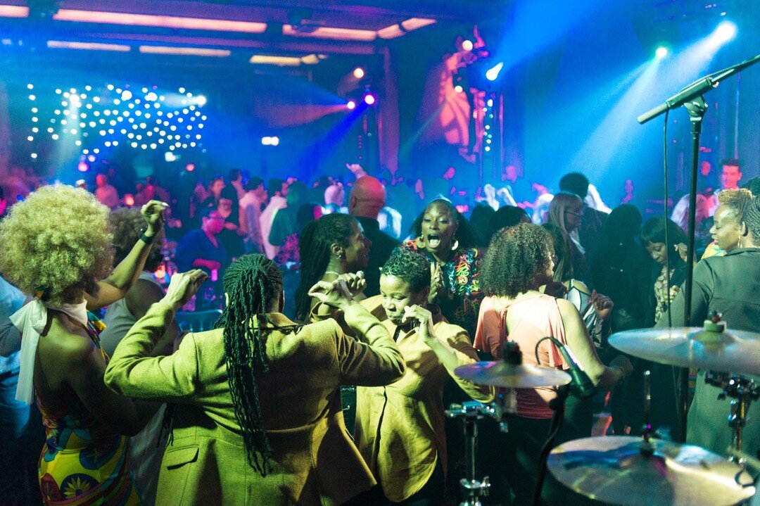 &quot;They regularly blow our audience away and are always among the most commented on parts of the night&quot;

@partyupband are the resident band at Supper Freak, an immersive dining event held at @thebloomsburyballroom celebrating classic funk and