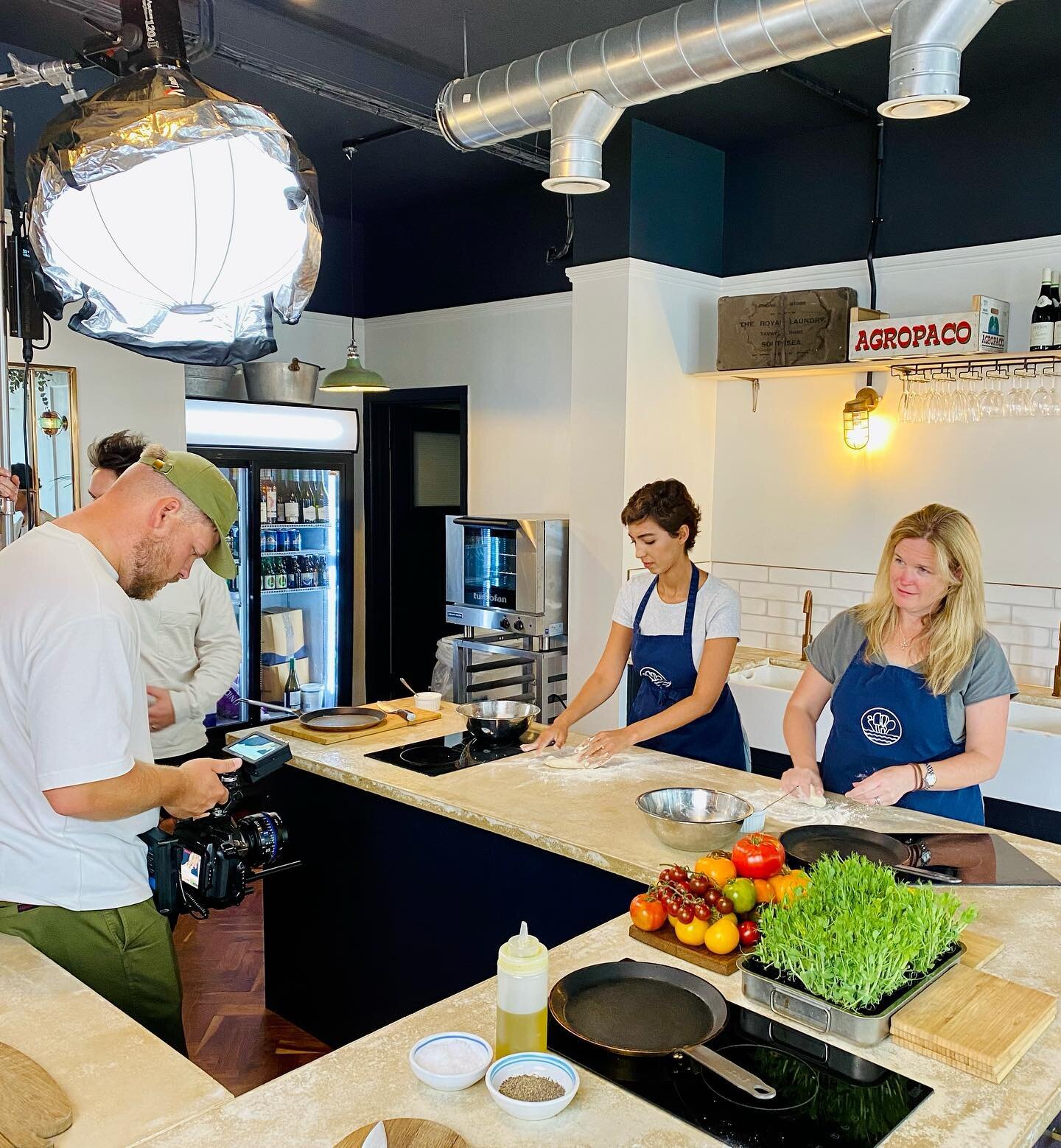 It was great fun having our space hired this morning for filming. Super friendly film crew, and fabulous cast too ;)

I didn&rsquo;t realise film crews could inhale quite so many flat whites either! 

We&rsquo;re always happy for our workshop, cafe o