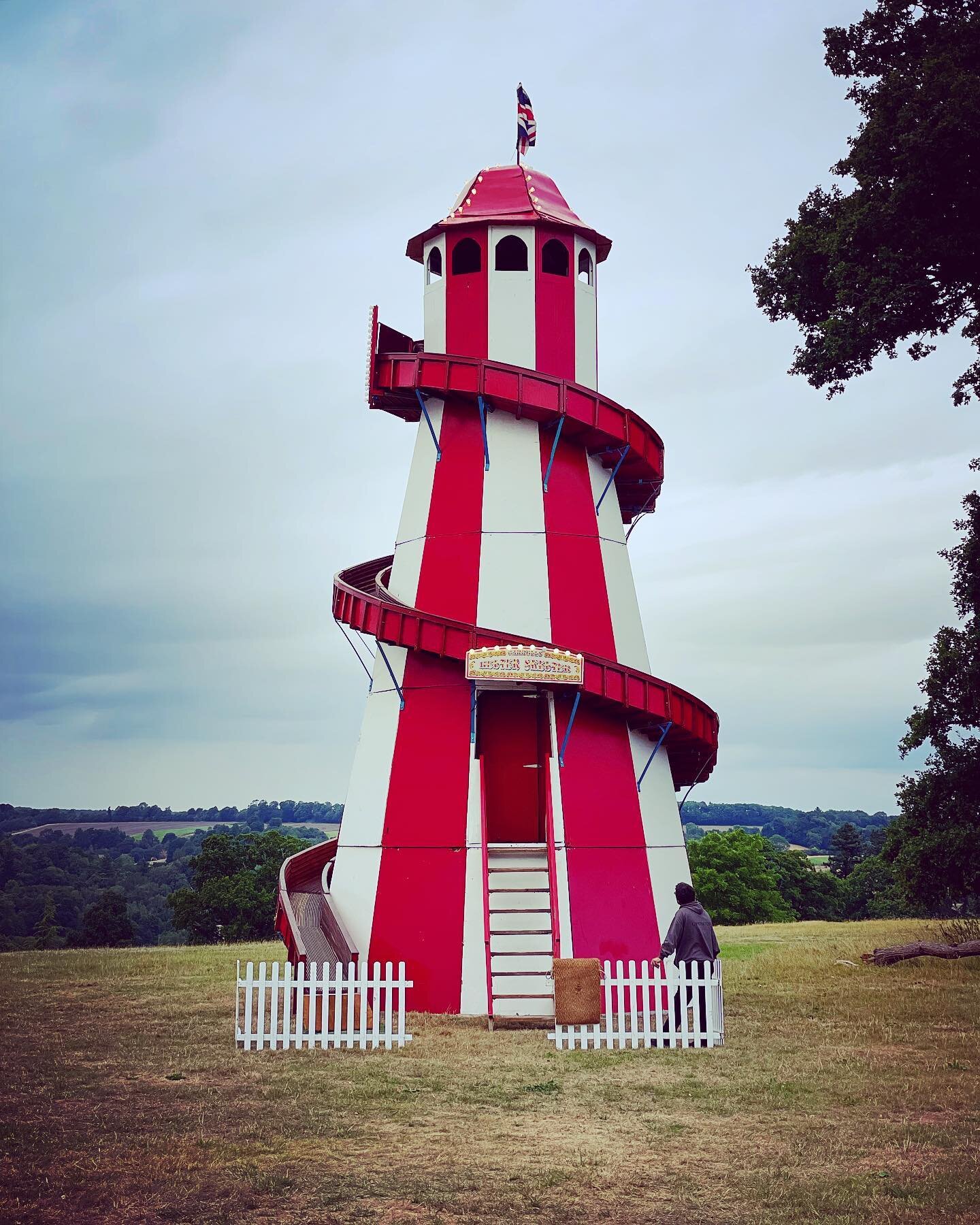 HELTER SKELTER #helterskelter #country #countryside #fair #fairground #england