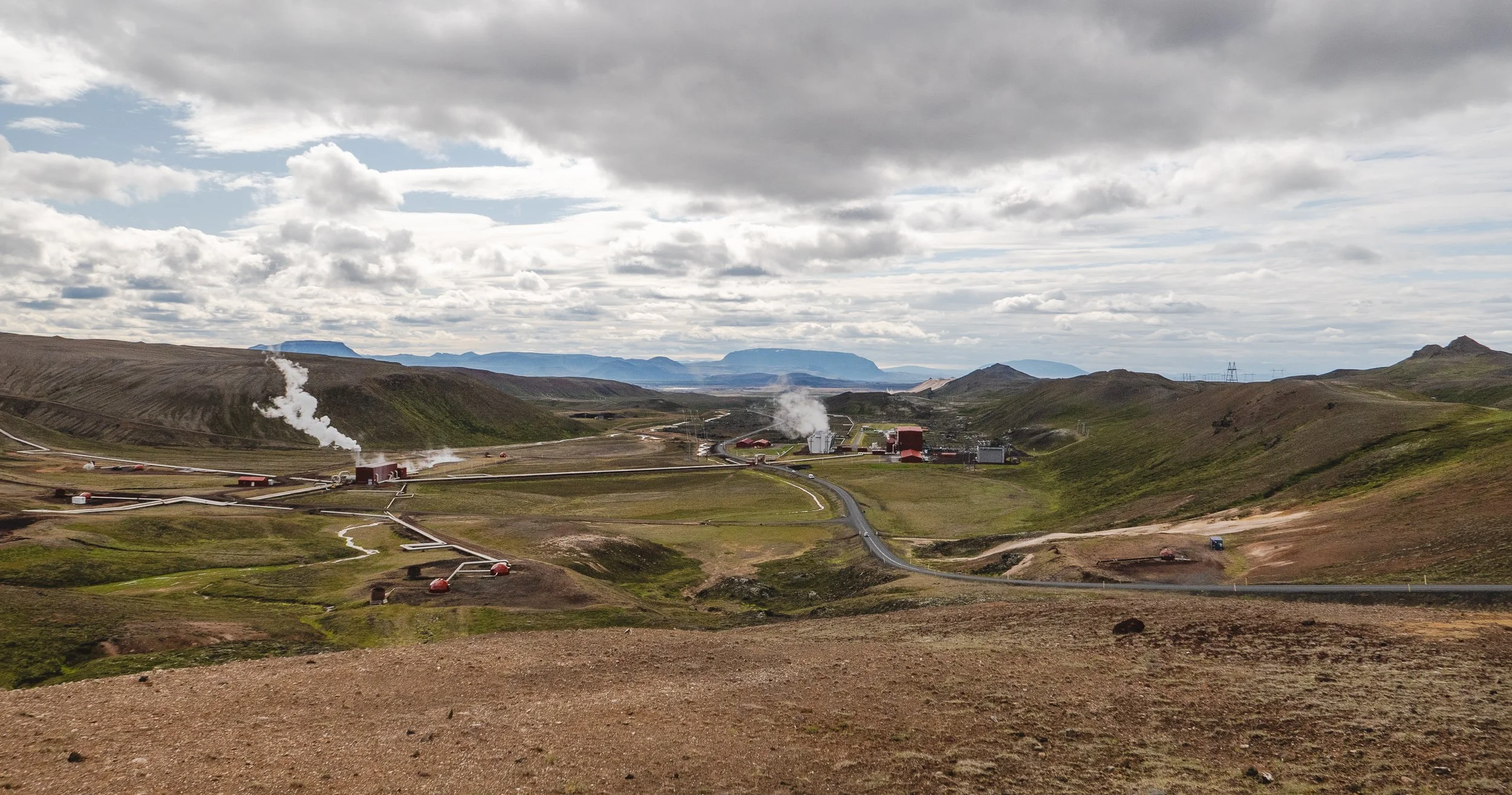 Geothermal energy plant, Myvatn
