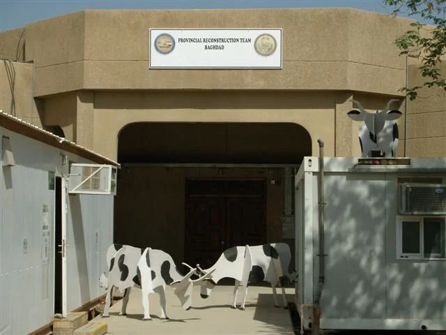 Toto, I have a feeling we're not in Baghdad any more!