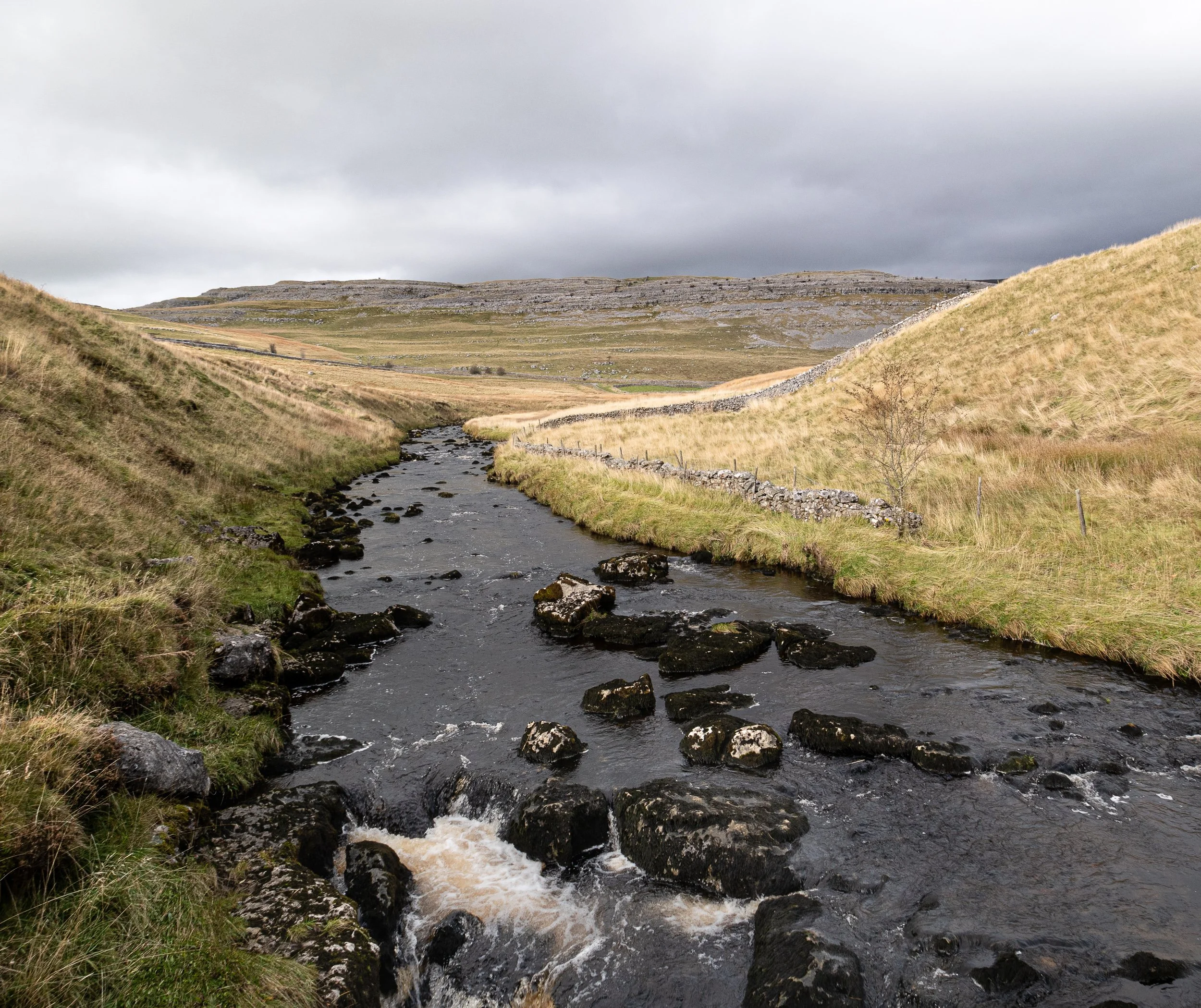 October, Ingleton Waterfalls Trail, Yorkshire Dales, England 
