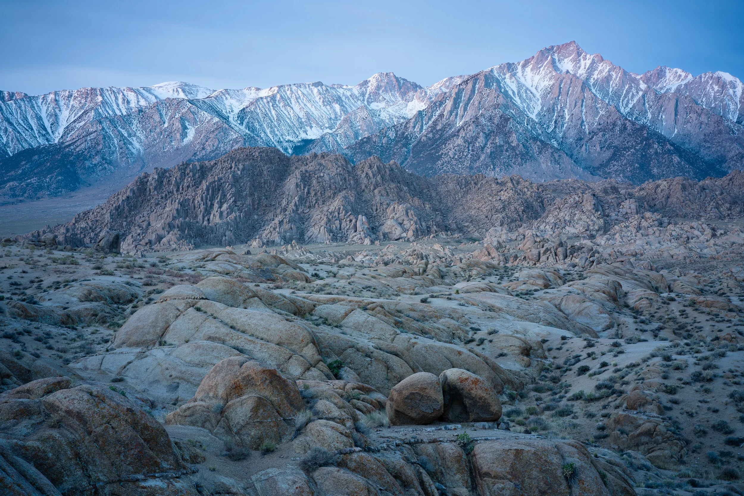 The Sierra from the Alabama Hills