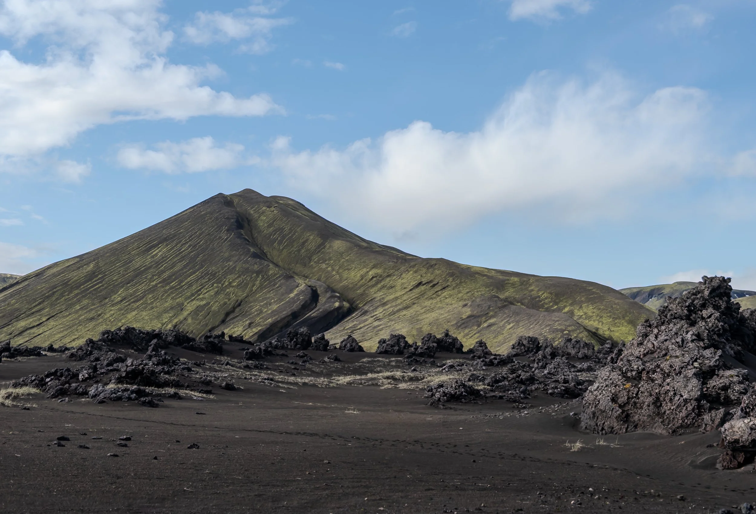 Leaving Landmannalaugar