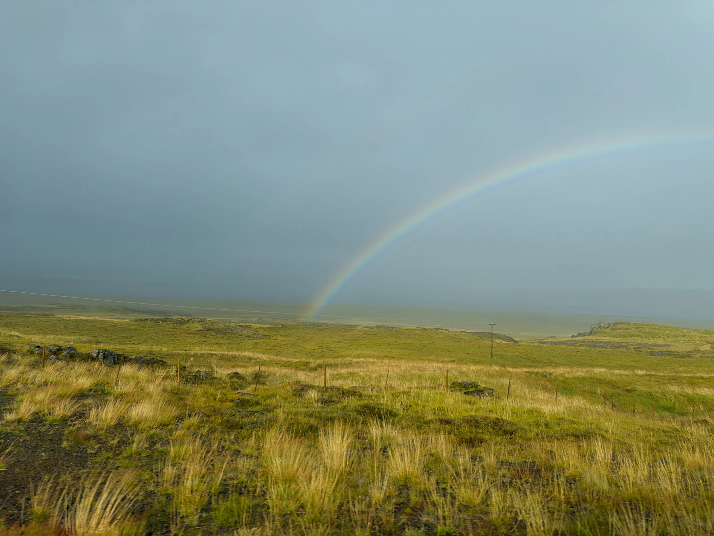 Snaefellsnes rainbow 