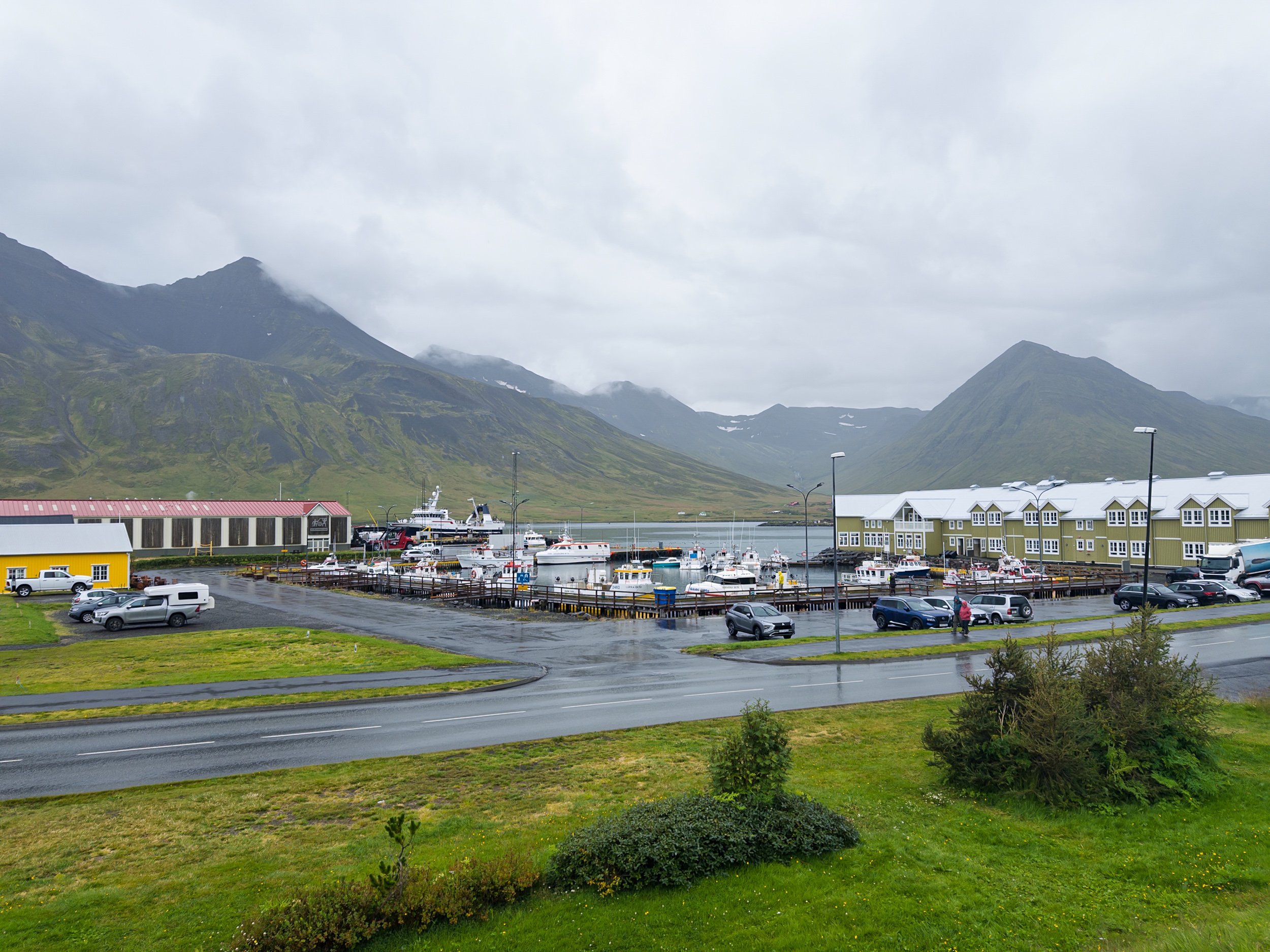 Siglufjordur harbor