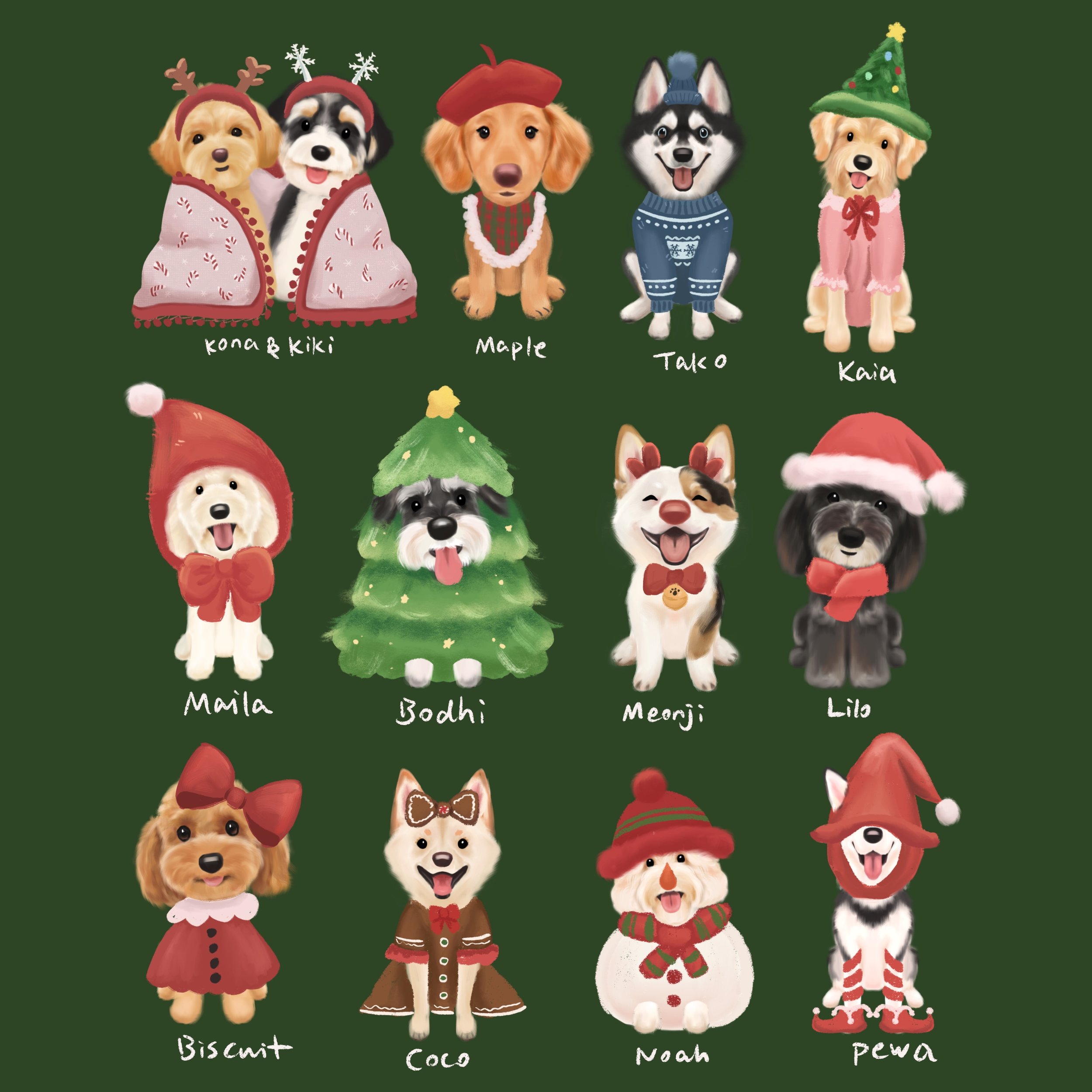 Christmas Mini Wardrobe
