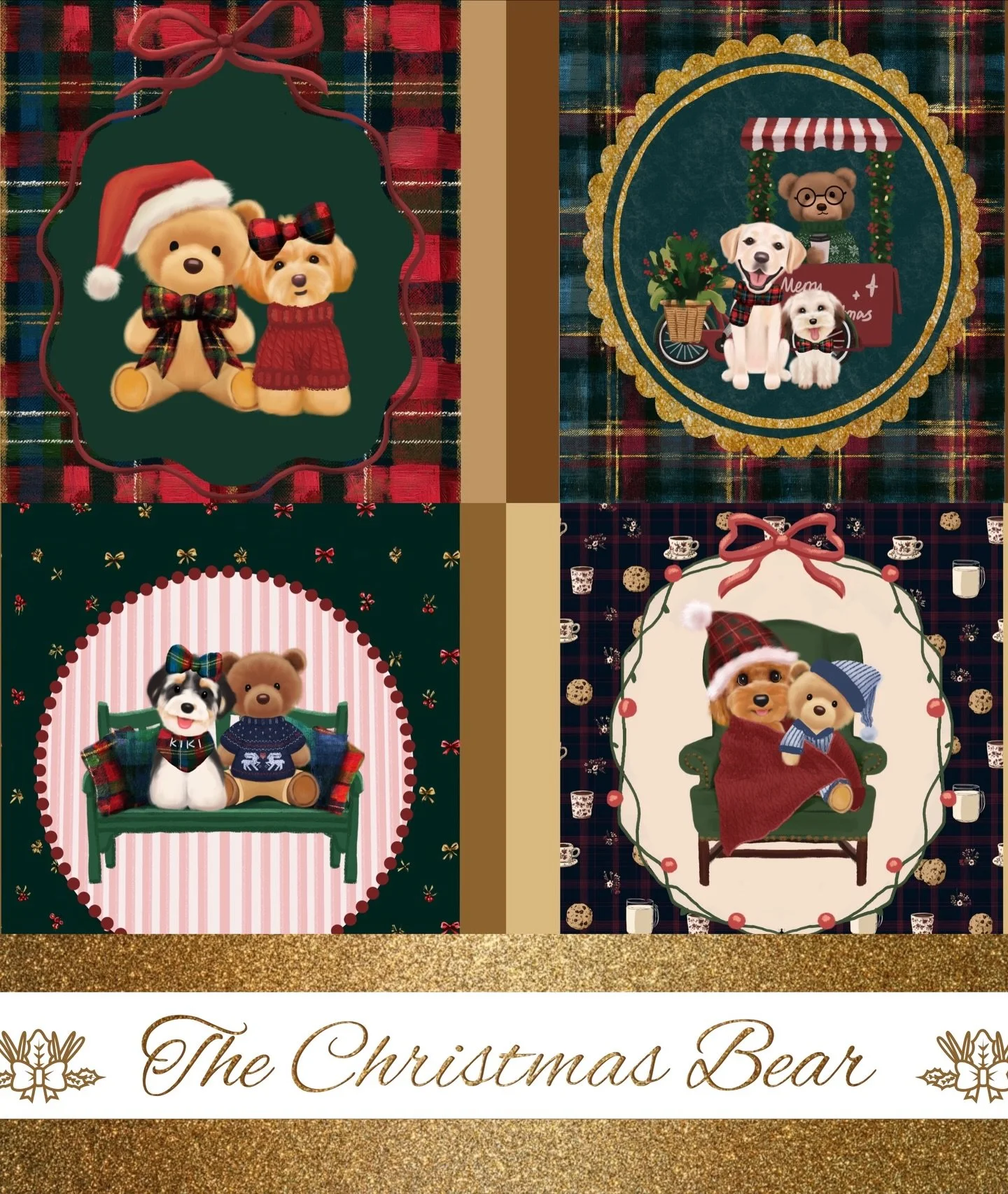 Introducing the Christmas Bear Wardrobe!

Perfect for:
✨ Christmas cards
✨ Profile photos
✨ Last-minute gifts for dog parents
✨ Holiday posting

Order today &rarr; receive fast &rarr; print or share instantly.

✨ Special perk for my Founding 100 pups